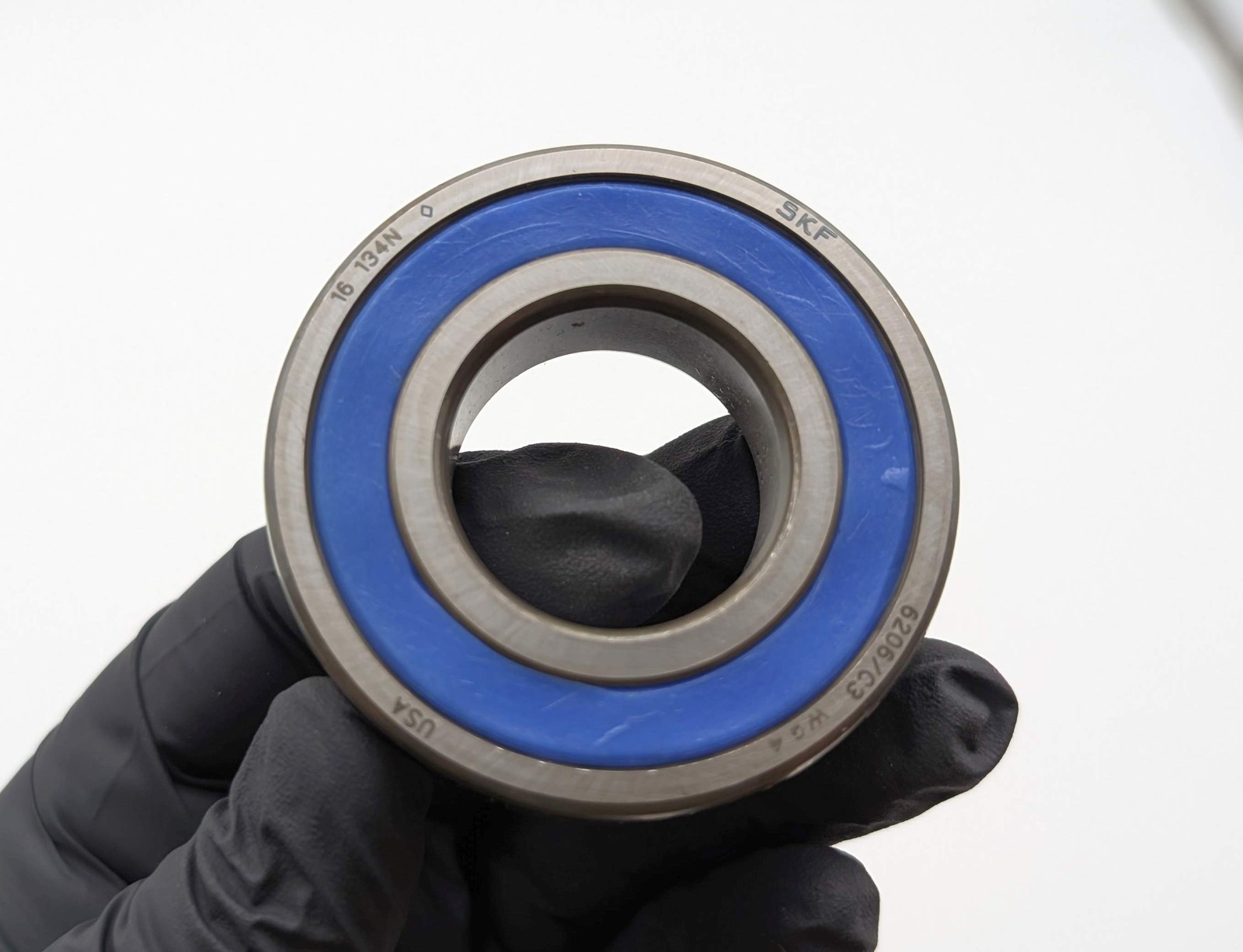 SKF 6206/C3W64 Ball Bearing 30mm Bore 62mm OD 16mm Width Food Grade Solid Oil