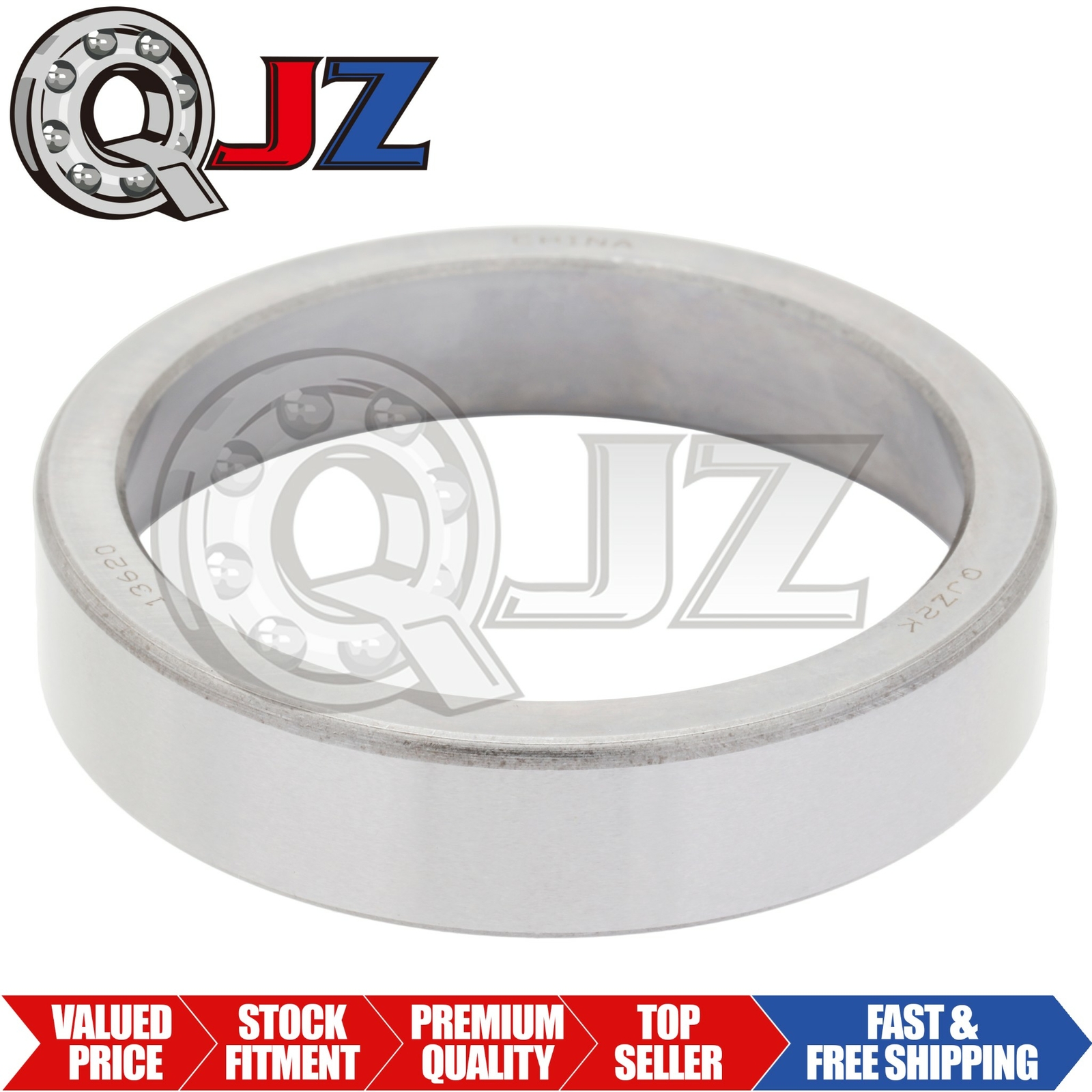 [1-Pack] 13620 Tapered Roller Bearing Outer Cup 2.717″ (Outer) x 0.5938″ (Width)