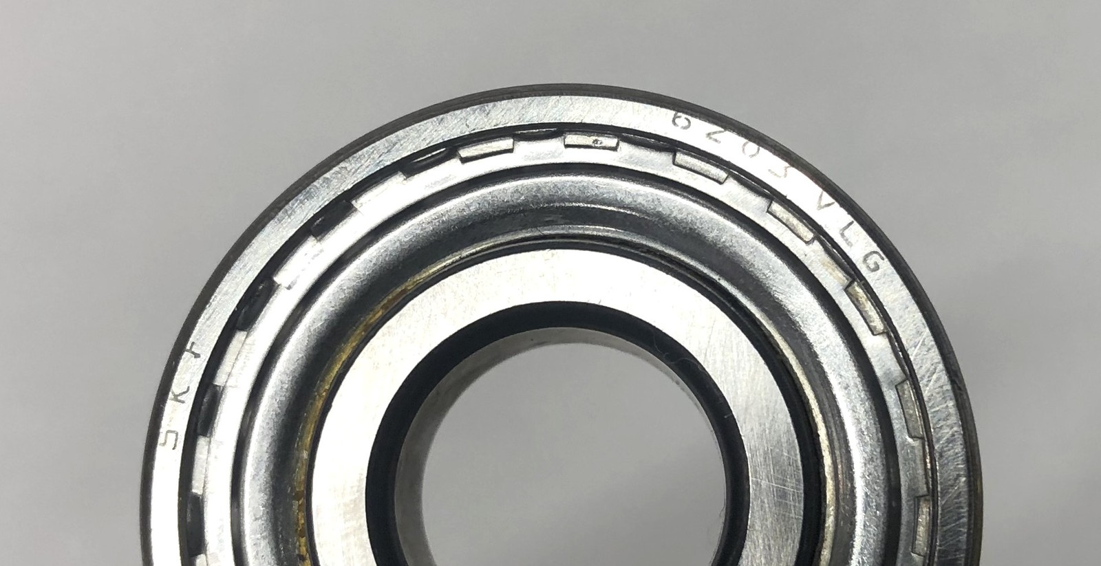 SKF Single Row Ball Bearing (No Box) 6203VLG [Lot of 2] NOS