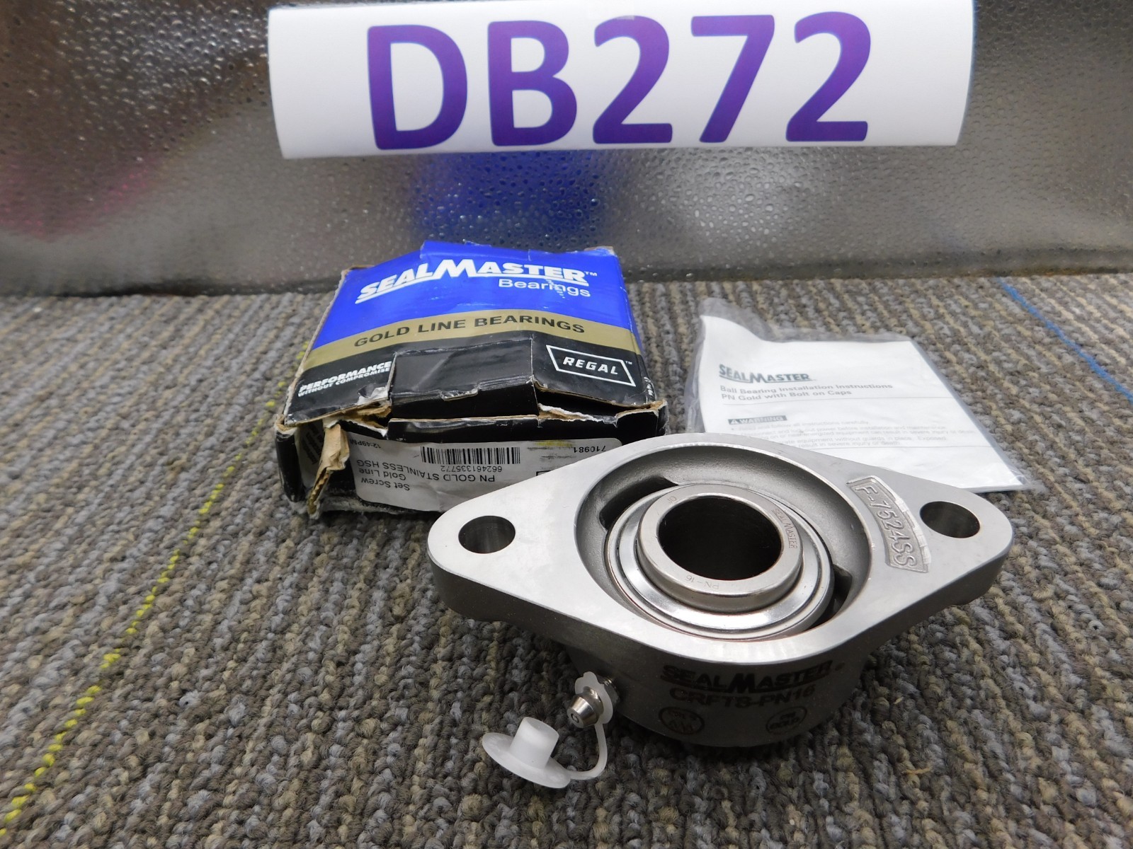 NEW Sealmaster CRFTS-PN16 RMW 1″ Mounted Ball Bearing Setscrew Lock