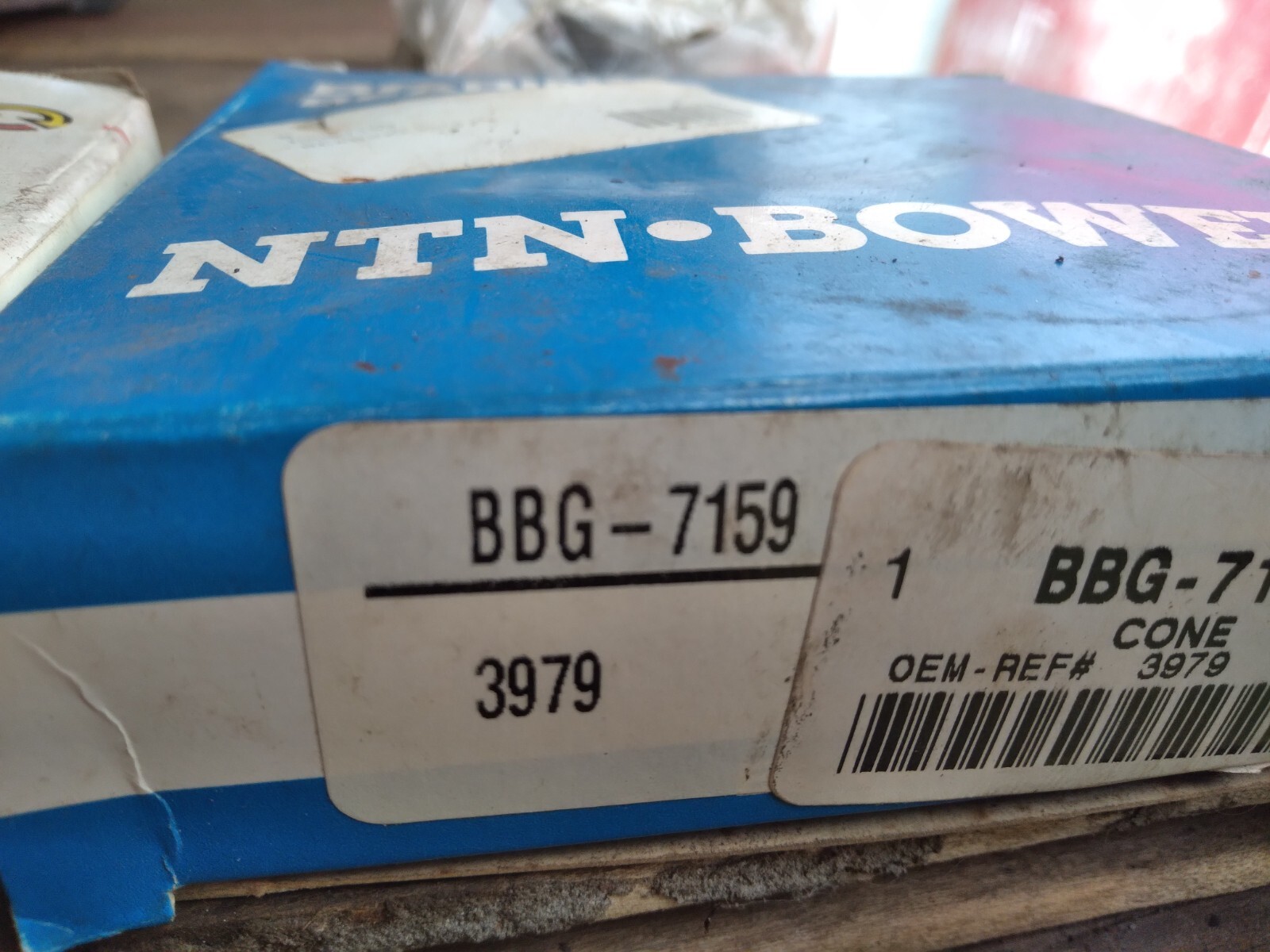 New PAI BBG-7159 Tapered Roller Bearing Cone 3979