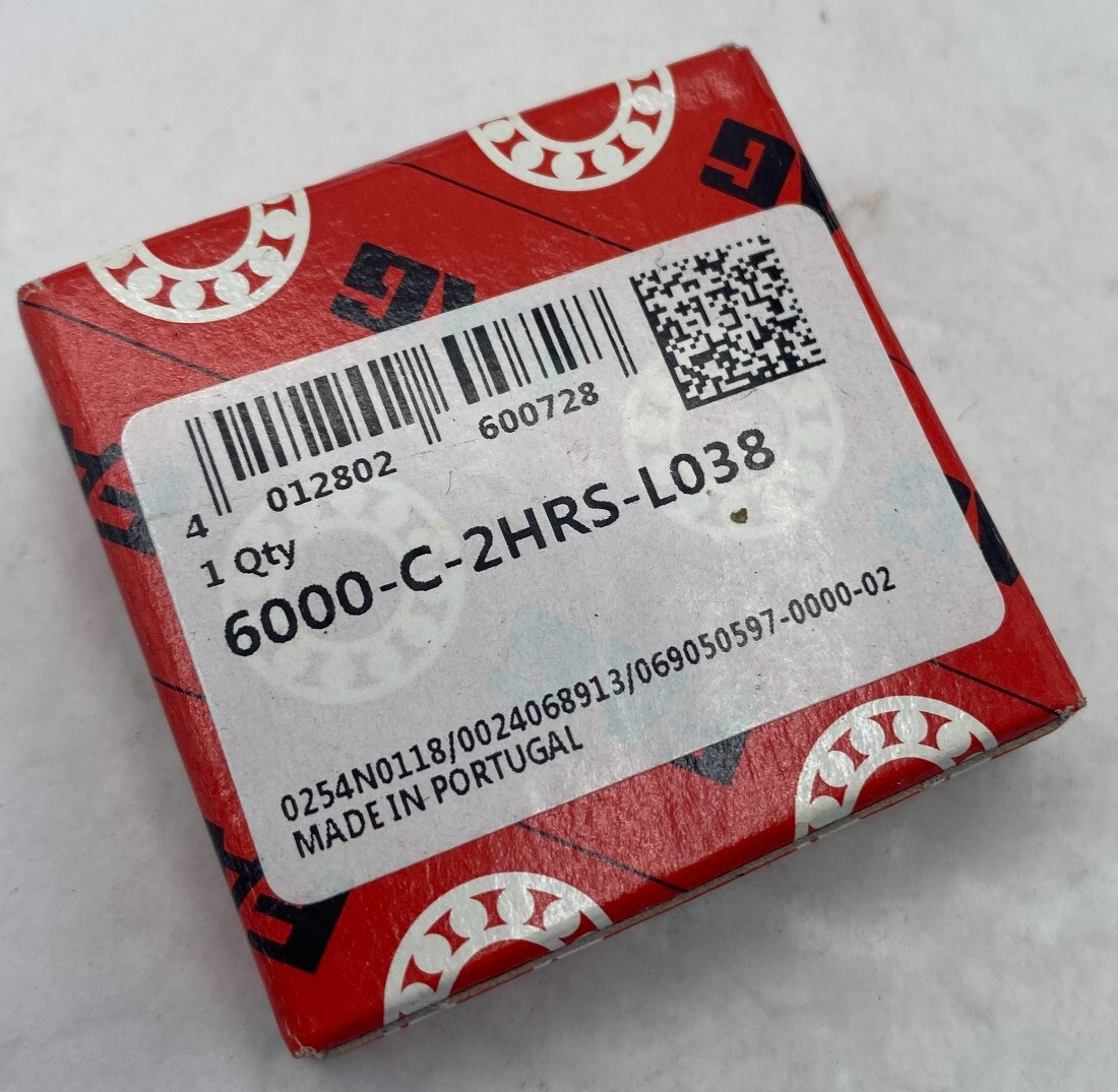 FAG 6000-C-2HRS 10mm X 26mm X 8mm Sealed Bearing