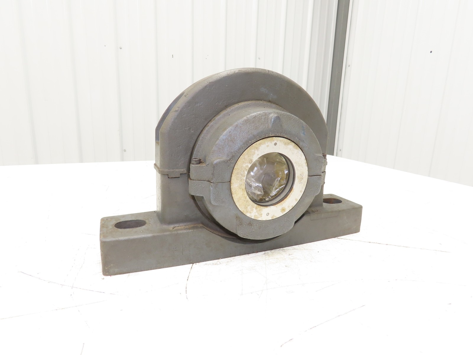 Cooper Bearing 02 BCP204EX Split Pillow Block Bearing 2-1/4″ Bore P 04 Pedestal