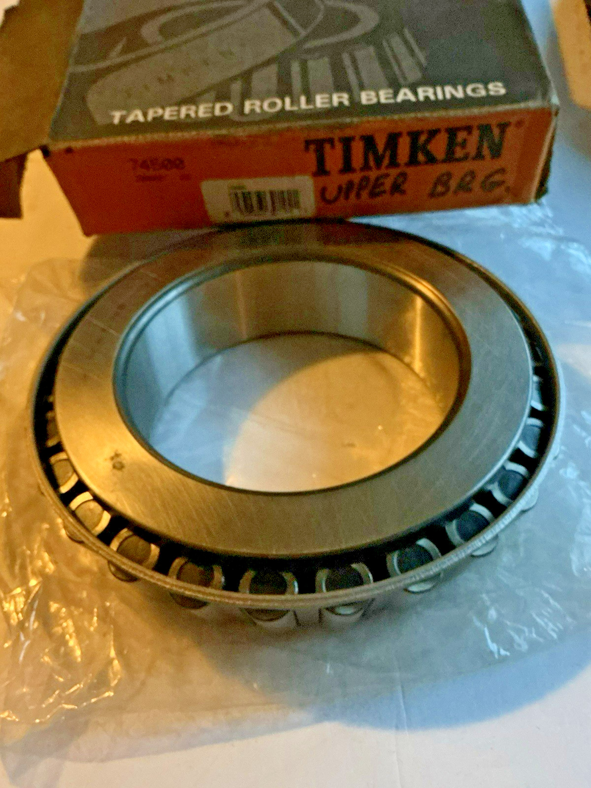TIMKEN # 74500 CONE / 74850 CUP / TAPERED ROLLER BEARING SET, (NEW USA).