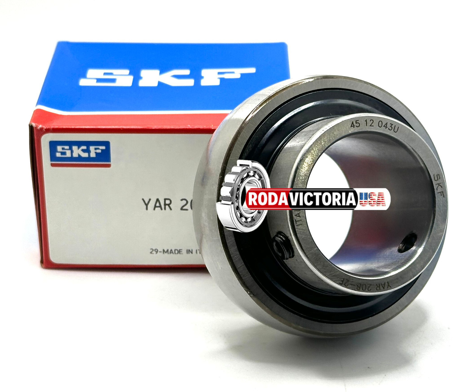 SKF YAR208-2F RADIAL INSERT BALL BEARING 40x80x49.2mm
