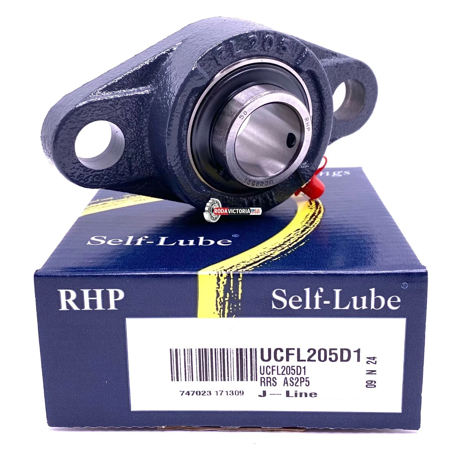 RHP UCFL205 D1 Housing and Bearing FYTBJ25TF 0.9843″ Bore