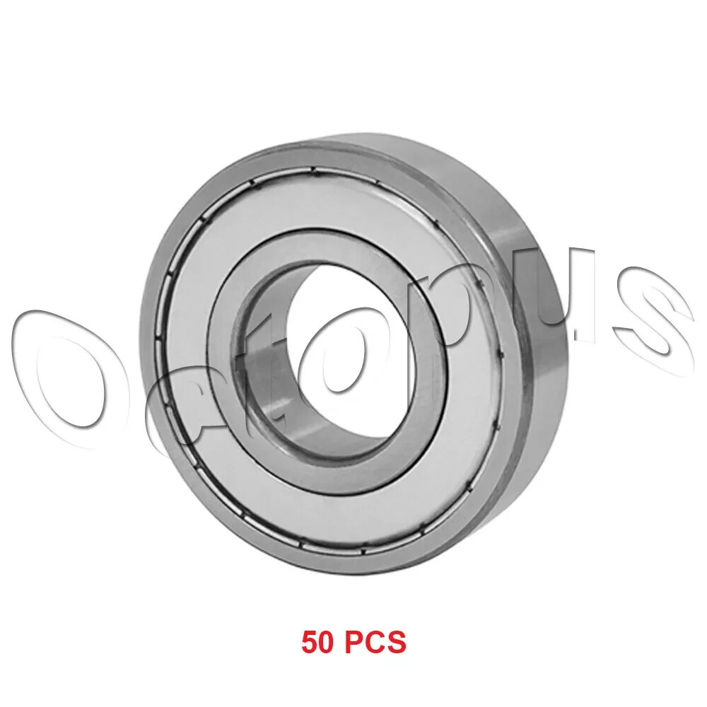 1628-ZZ Ball Bearing metal Shielded 5/8″ ID x 1-5/8″ OD x 1/2″ W 50Pcs