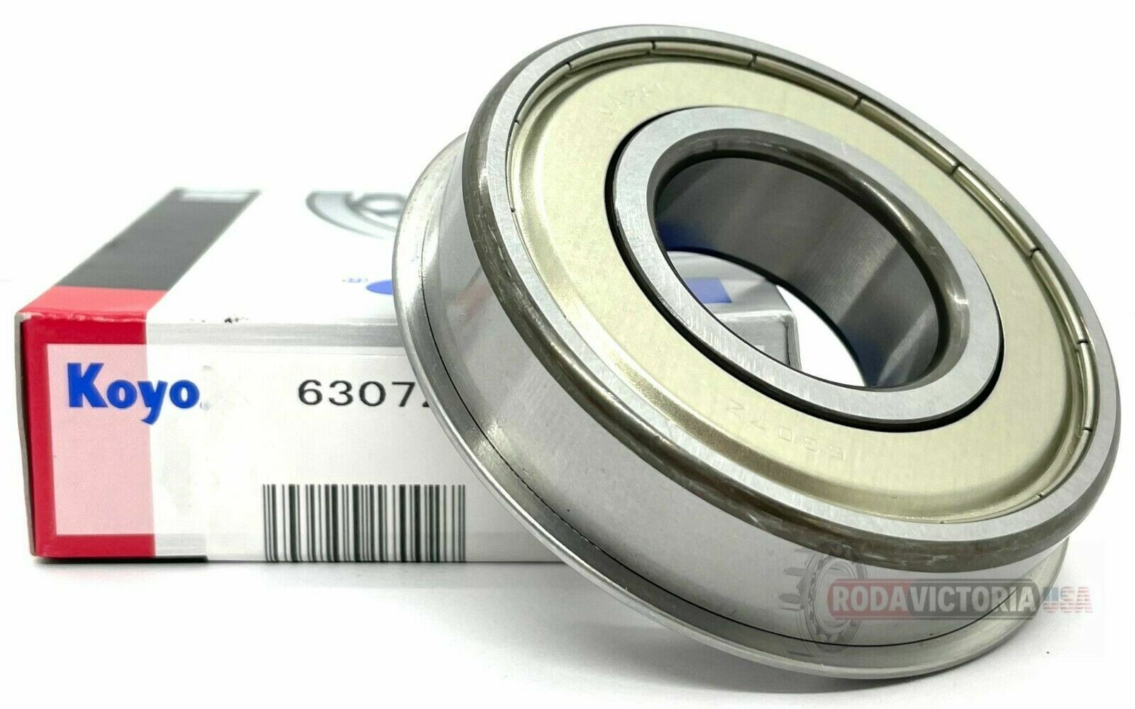 KOYO JAPAN 6307 Z NR C3 Deep Groove Ball Bearing – 1 Metal Shield + Snap Ring !!