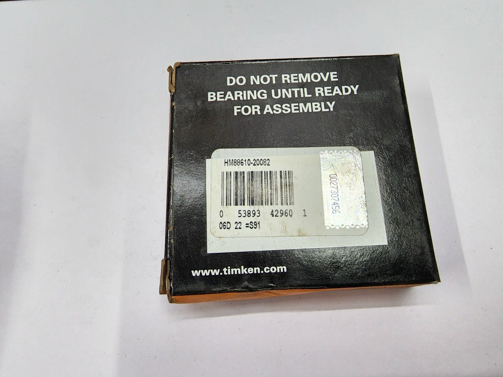 HM88610 TAPER ROLLER BEARING CUP ONLY NEW Timken USA OUTER ONLY HM88610-20082
