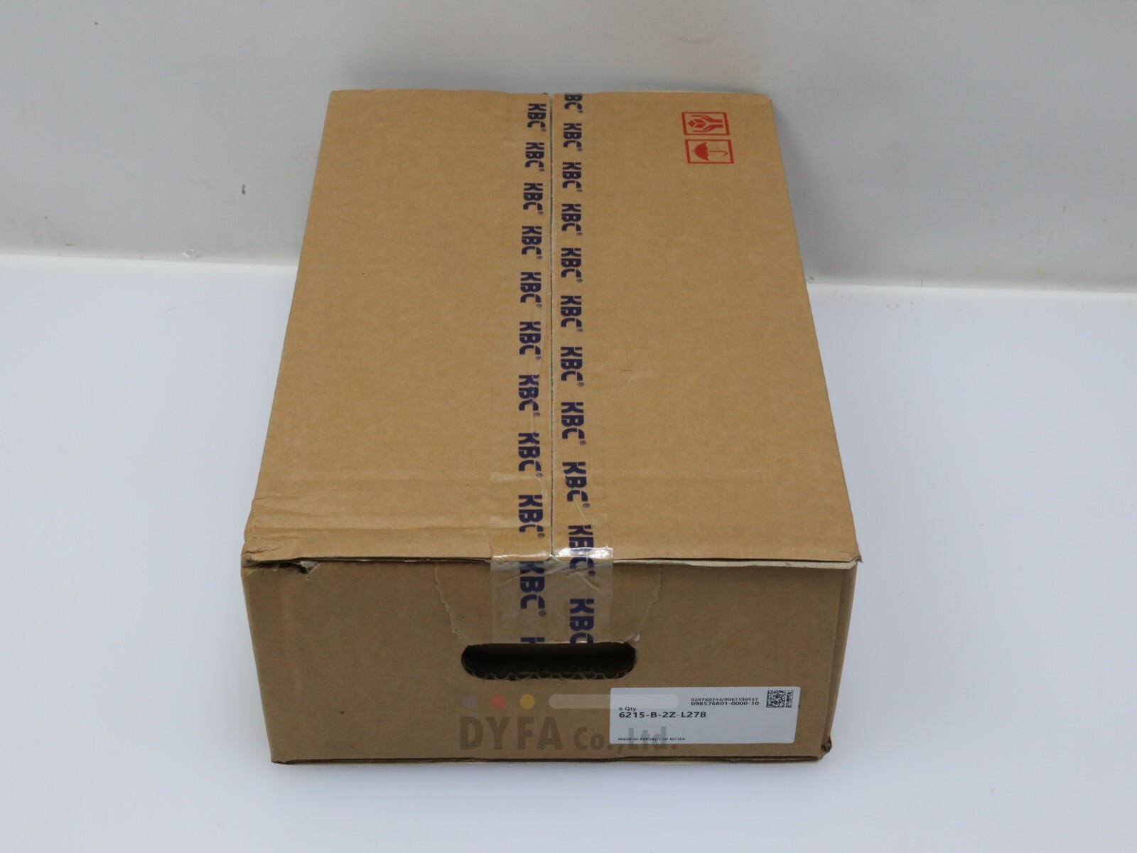 KBC NIB 6215-B-2ZZ Bearing Deep Groove Ball Bearing 6215ZZ 6PCS in a box
