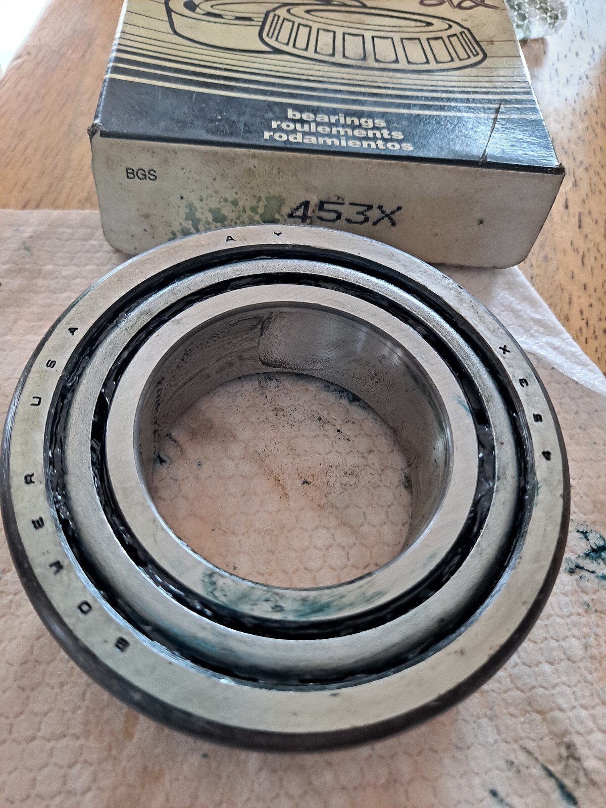 SKF 469/453 Taper Bearing Cone&Cup 2-1/4″ ID 4-1/4″ OD USA
