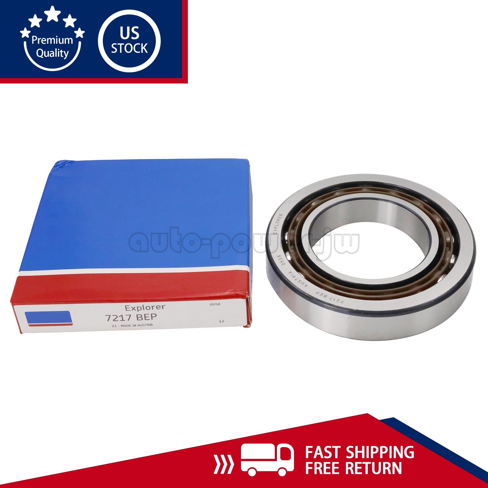 NEW Fits For SKF 7217 BEP Angular Contact Bearing 85mm Bore US