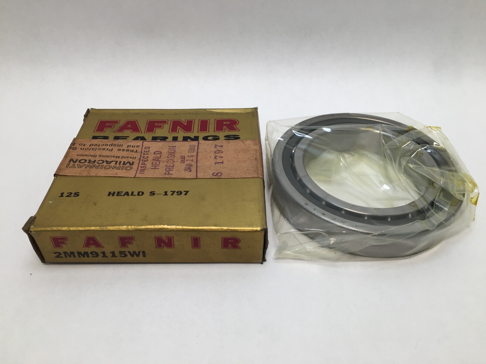 Fafnir 2MM9115WI-SUL Bearing 75x115x20mm 7015-C-T-SUL-P4 2MM-9115-WI USA