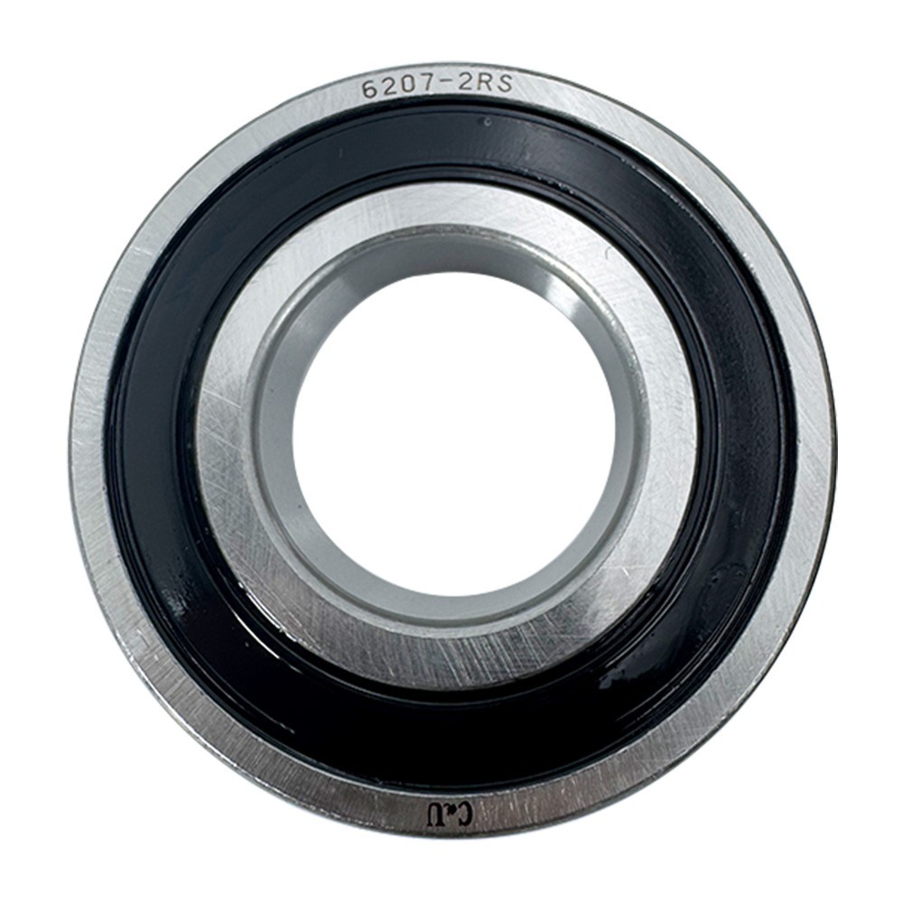 2 Pack CKU 6207-2RS 35x72x17mm Double Rubber Sealed Deep Groove Ball Bearings