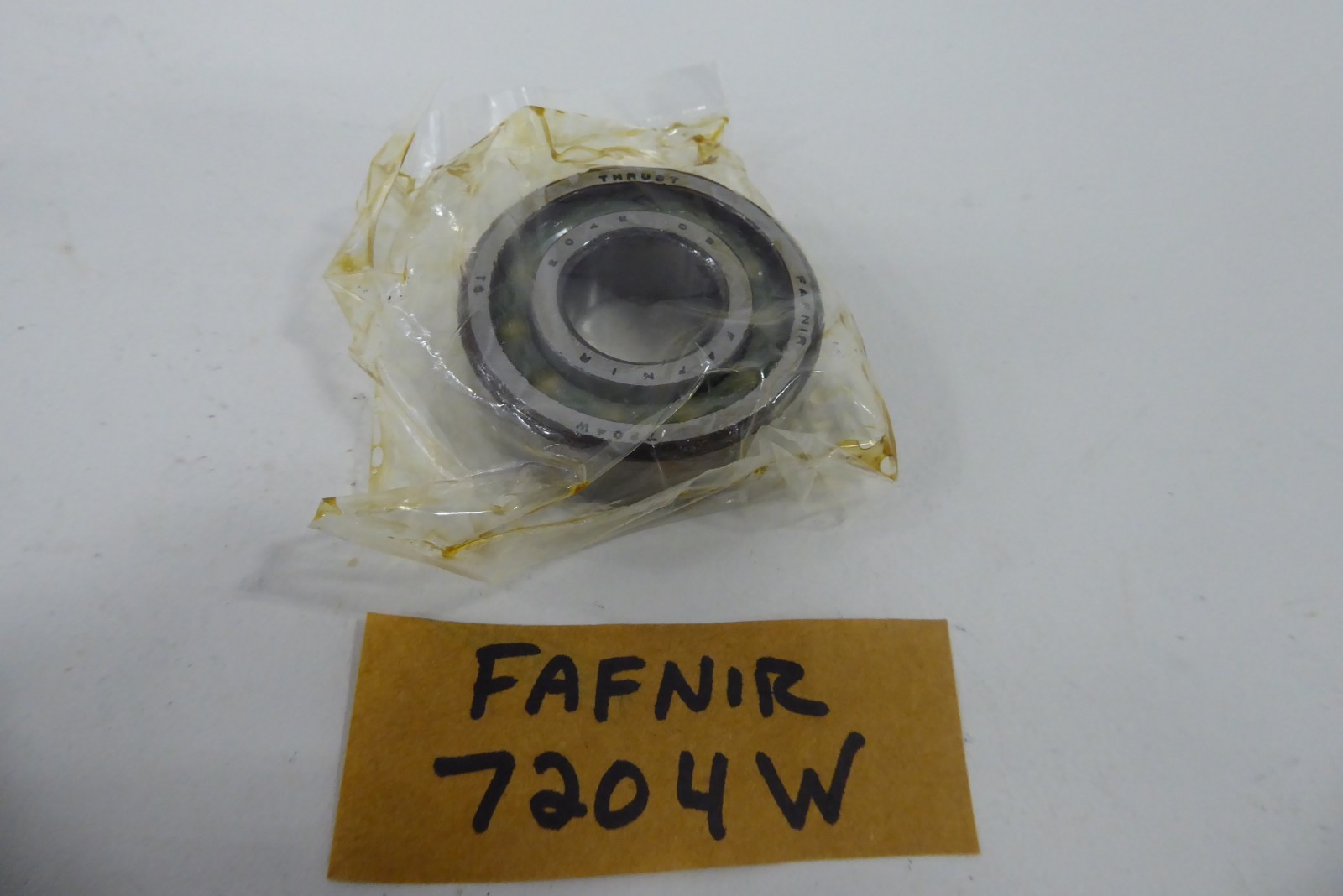 Fafnir 7204W Ball Bearing 20mm x 47mm x 14mm Plastic Cage