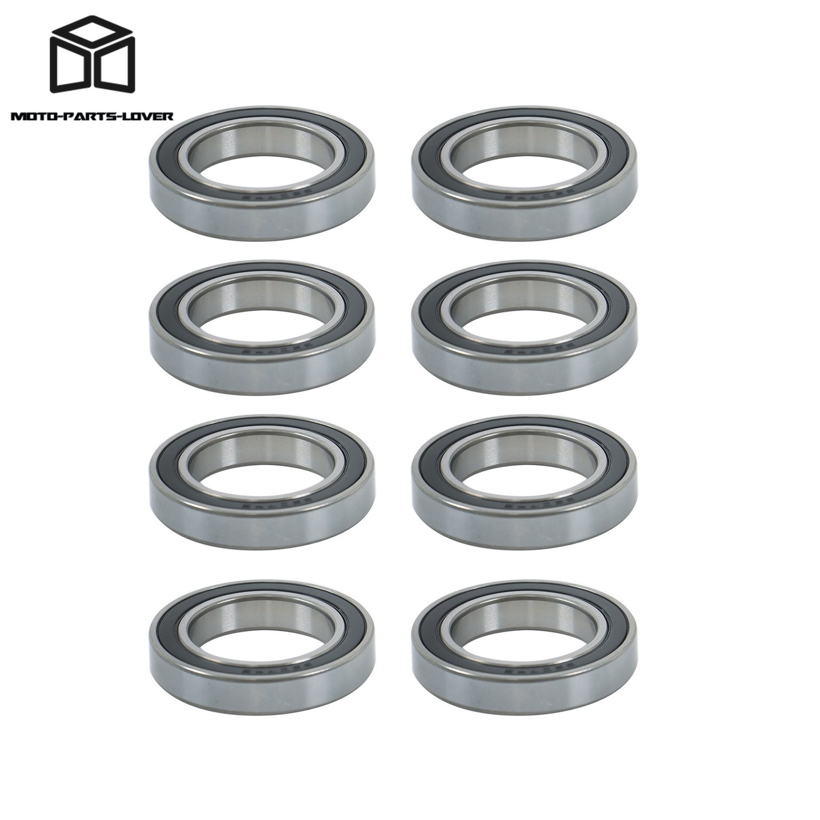 35x55x10mm 6907-2RS Bearings 10pcs Double Rubber Sealed