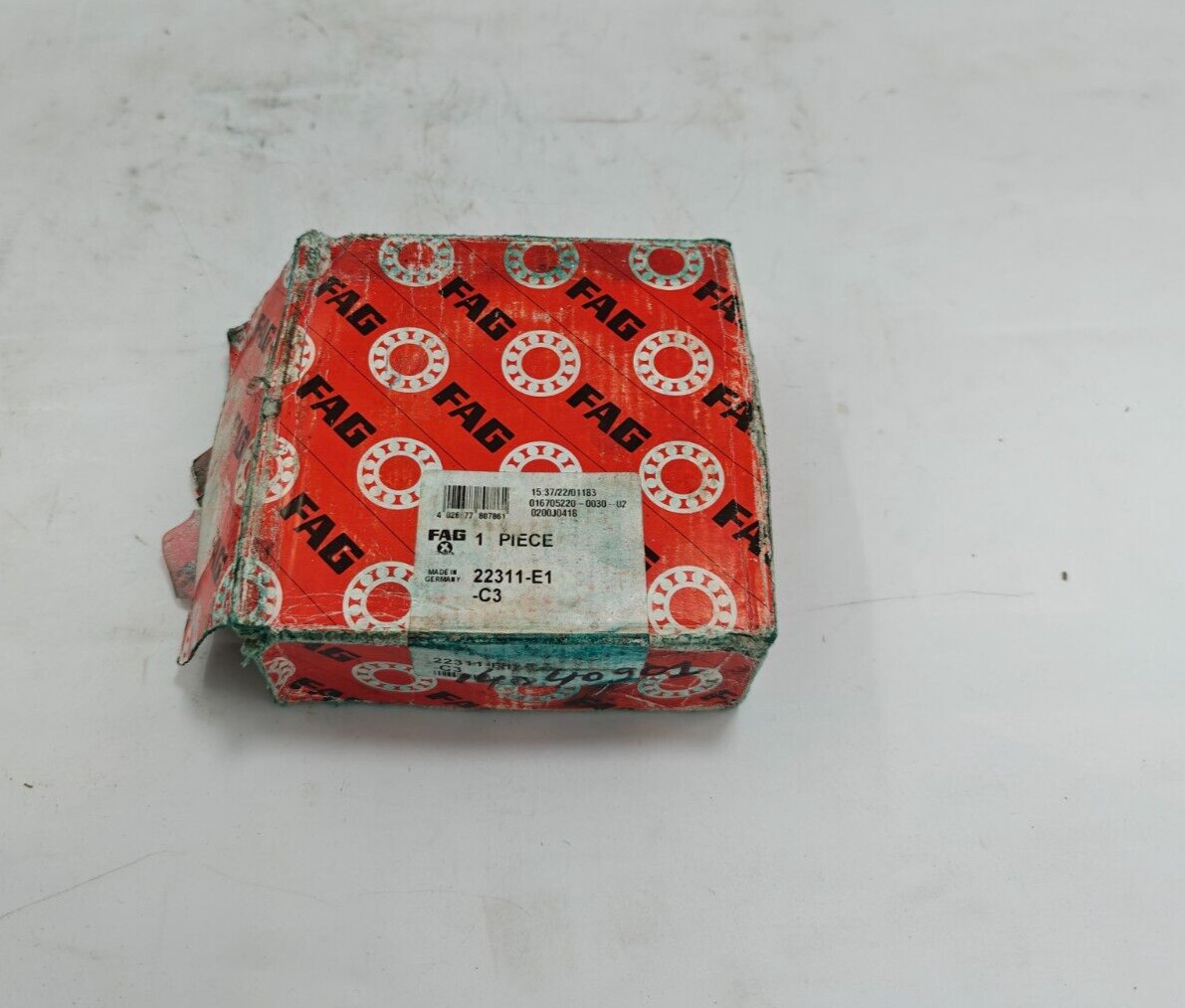 FAG 22311E1C3 Spherical Roller Bearing 55x120x43 22311 E1 C3 W33 Straight Bore