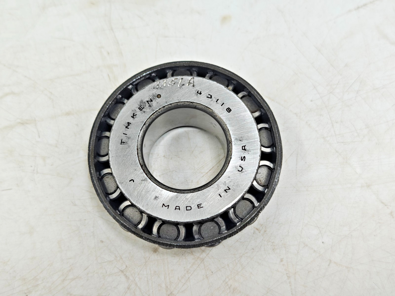 43118 Timken Tapered Roller Bearing Cone Only Timken 43118 USA 1-3/16 in ID