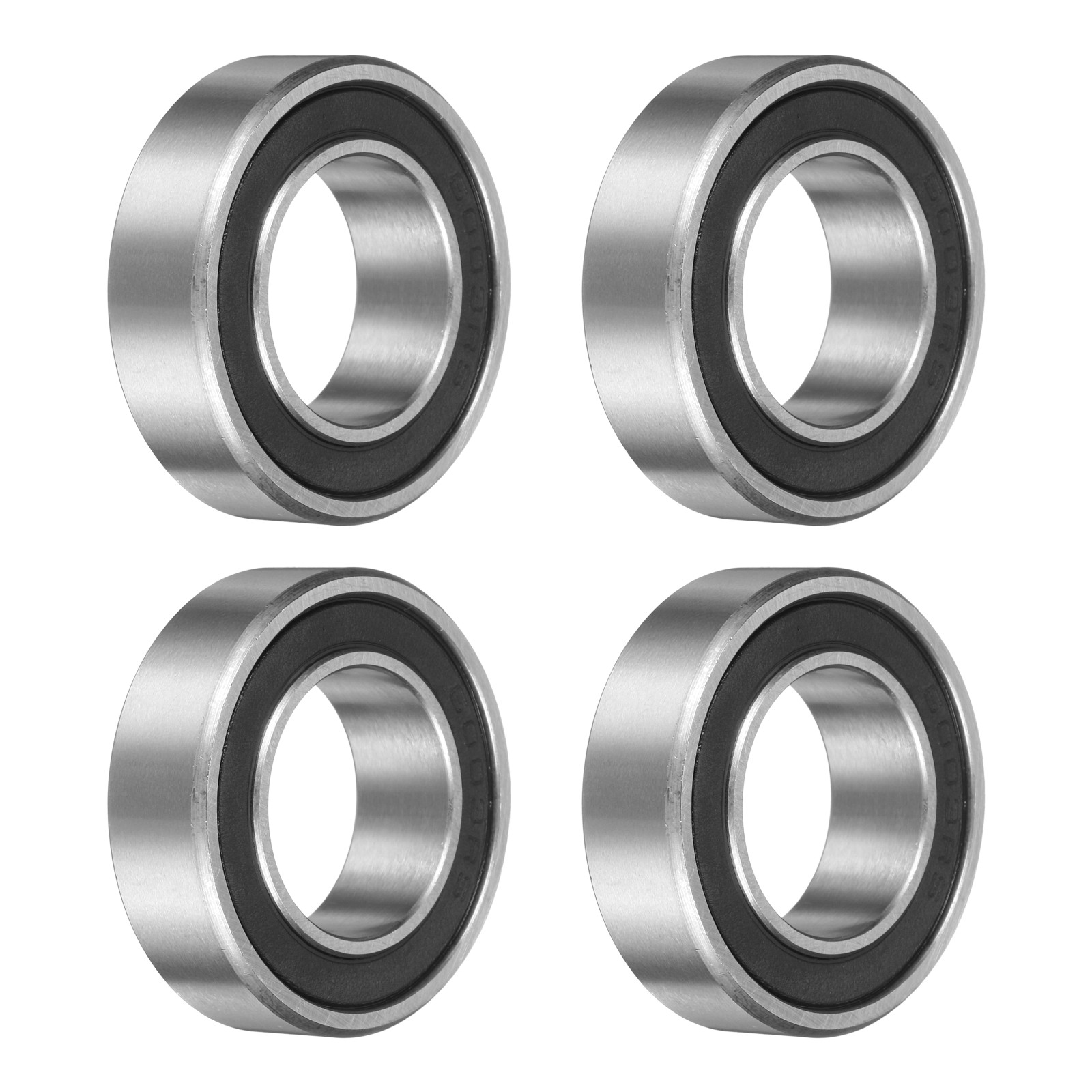 4pcs 203510-2RS Non-Standard Ball Bearings 20mm ID x 35mm OD x 10mm Thickness