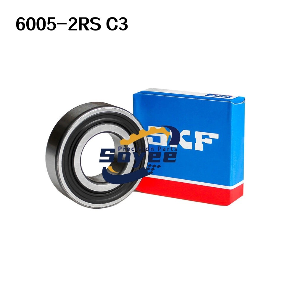 1PC Brand New SKF 6005-2RS C3 Rubber Seal Ball Bearing 25x47x12mm Fast delivery