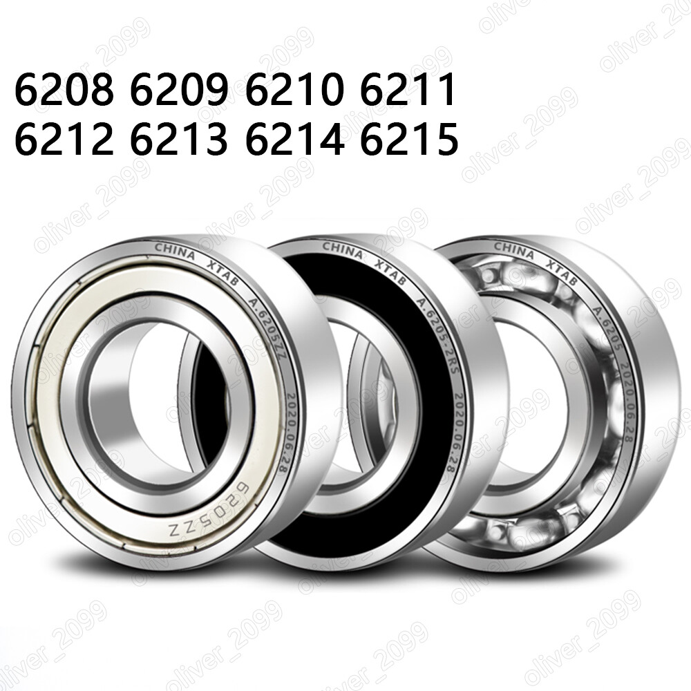 6208 6209 6210 6211 6212 6213 6214 6215 ZZ RS Deep Groove Ball Bearings