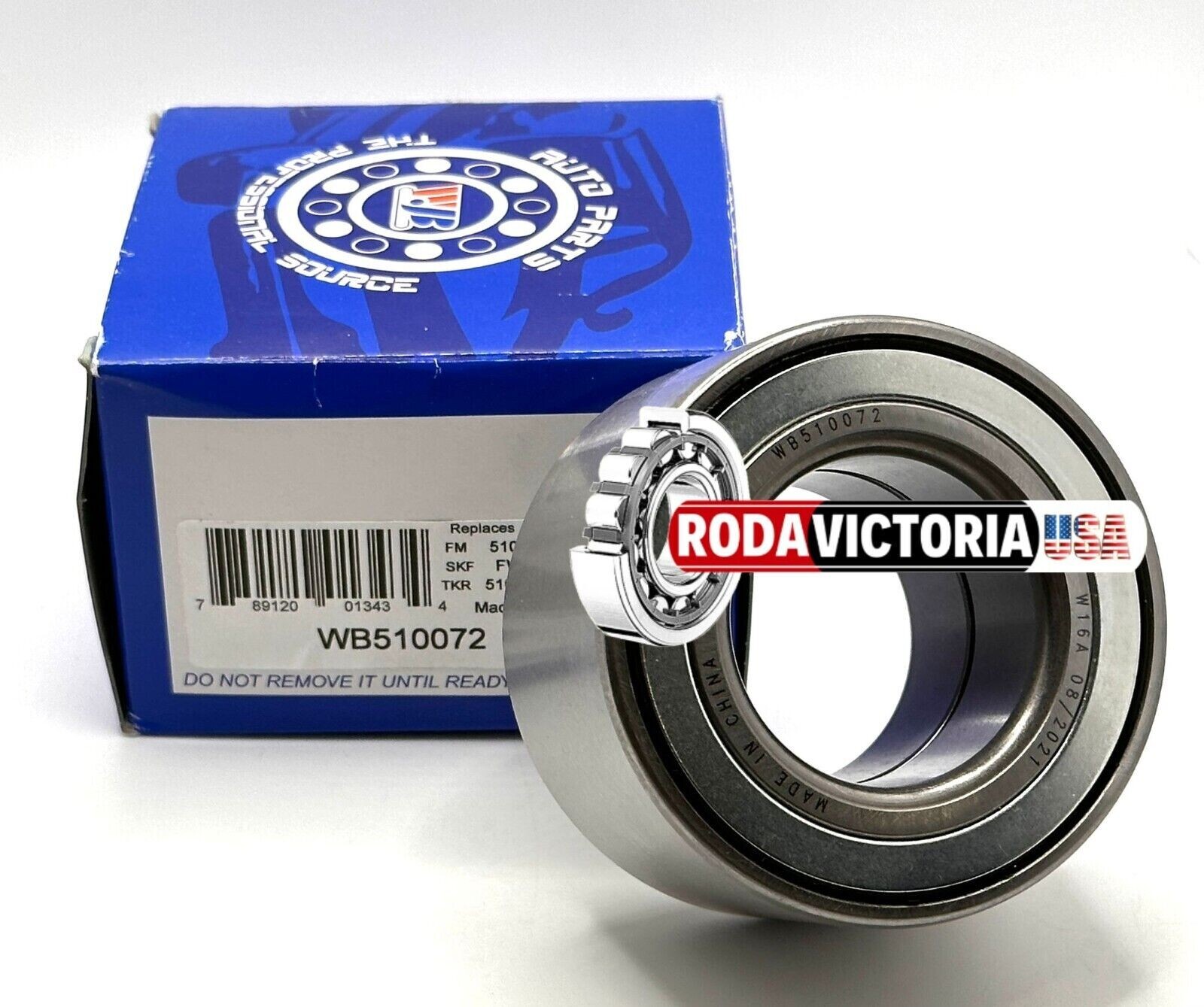 WJB MAZDA TRIBUTE 2001-2006/ 2008-2011 FRONT WHEEL HUB BEARING NEW 510072 FW186