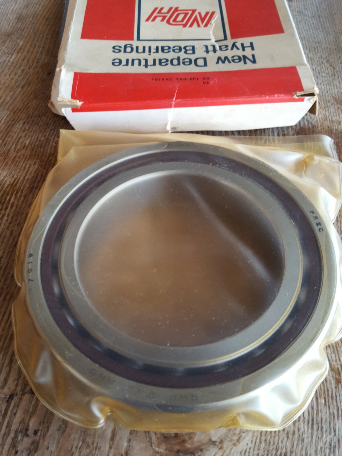New Departure Hyatt bearing 7019×2 TAU EP1 Prec RHP England gv03 UQOL19 IA…