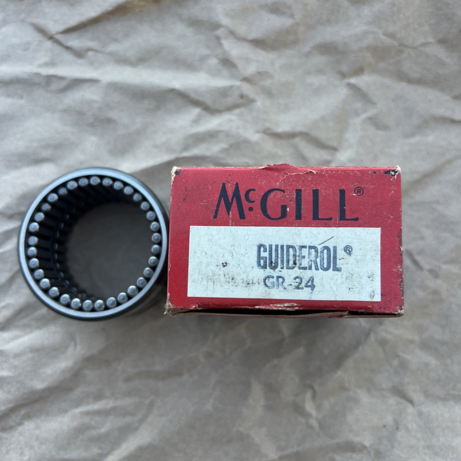 Mcgill GR 24 SS Needle Roller Bearing Set, 1.2500 in Bore FNOB