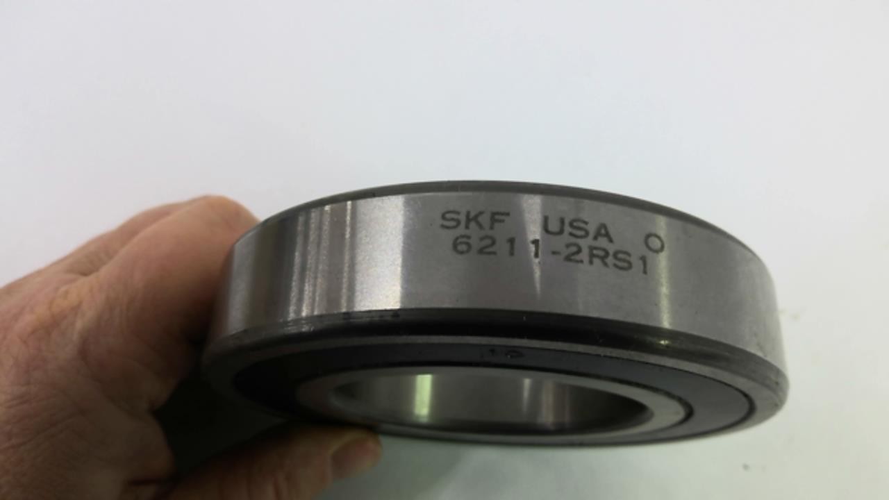 SKF 6211-2RS1 Ball Bearing Bore 2-1/4″ Width 4″