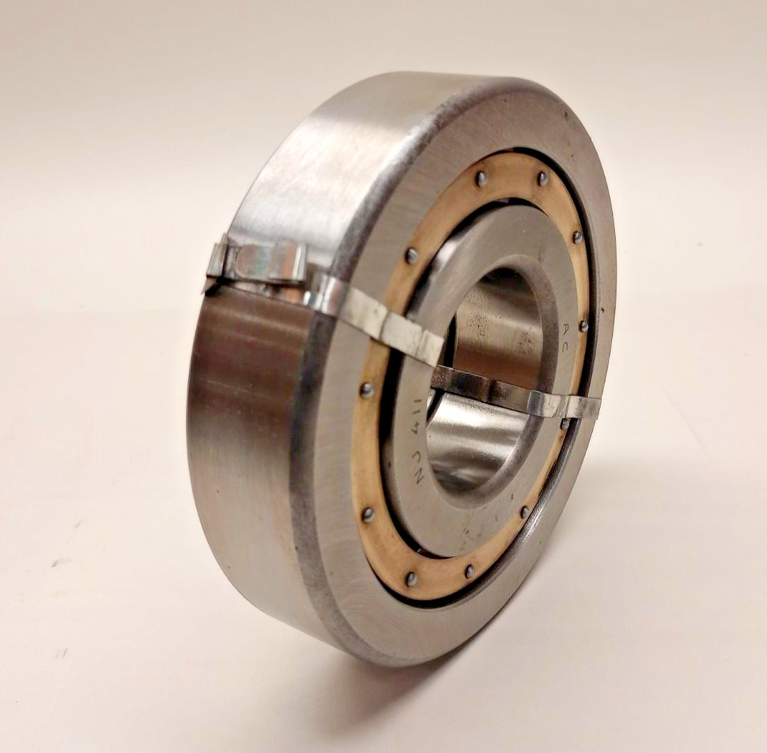 SKF 465090 Cylindrical Roller Bearing 55 ID x 140 OD x 33mm W Bronze Cage NJ411