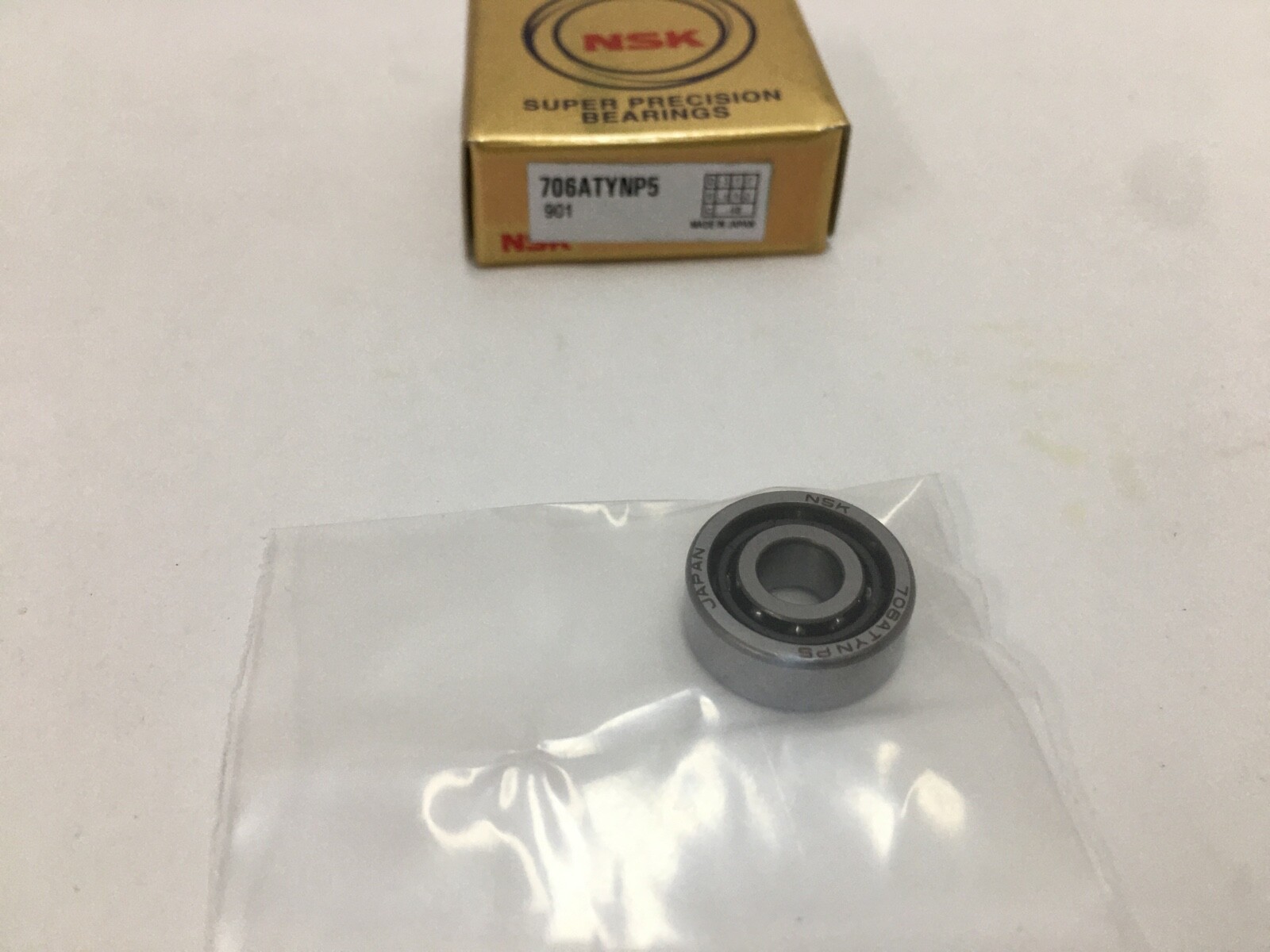 NSK 706ATYNP5 Angular Contact Bearing 6x17x6 mm 706 A TYNP5 706A Japan