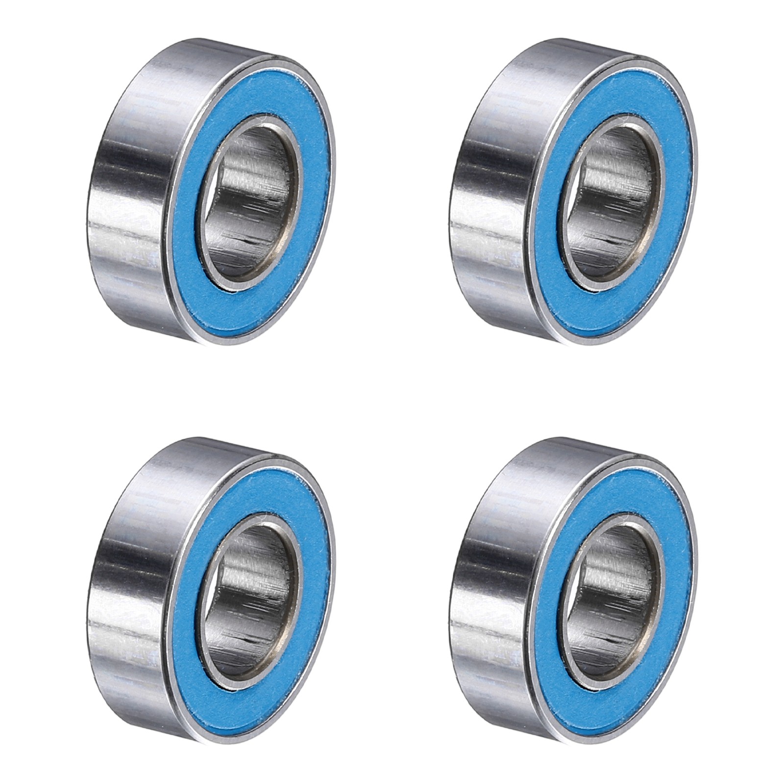 4Pcs MR126-2RS Deep Groove Bearing, 6x12x4mm Double Sealed Chrome Steel P5