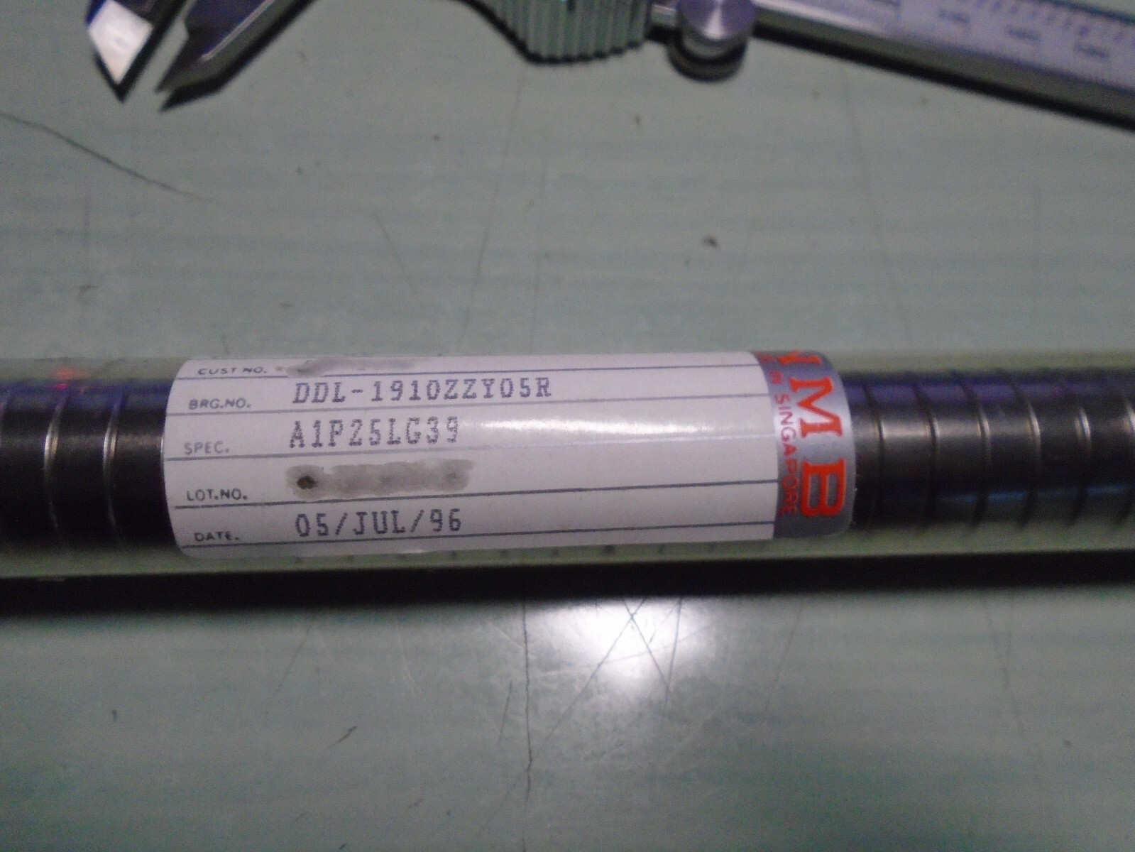 NMB DDL-1910ZZ Y05R 6800-ZZ PRECISION BEARING 10X19X5 WITH METAL SHEILDS BAB35