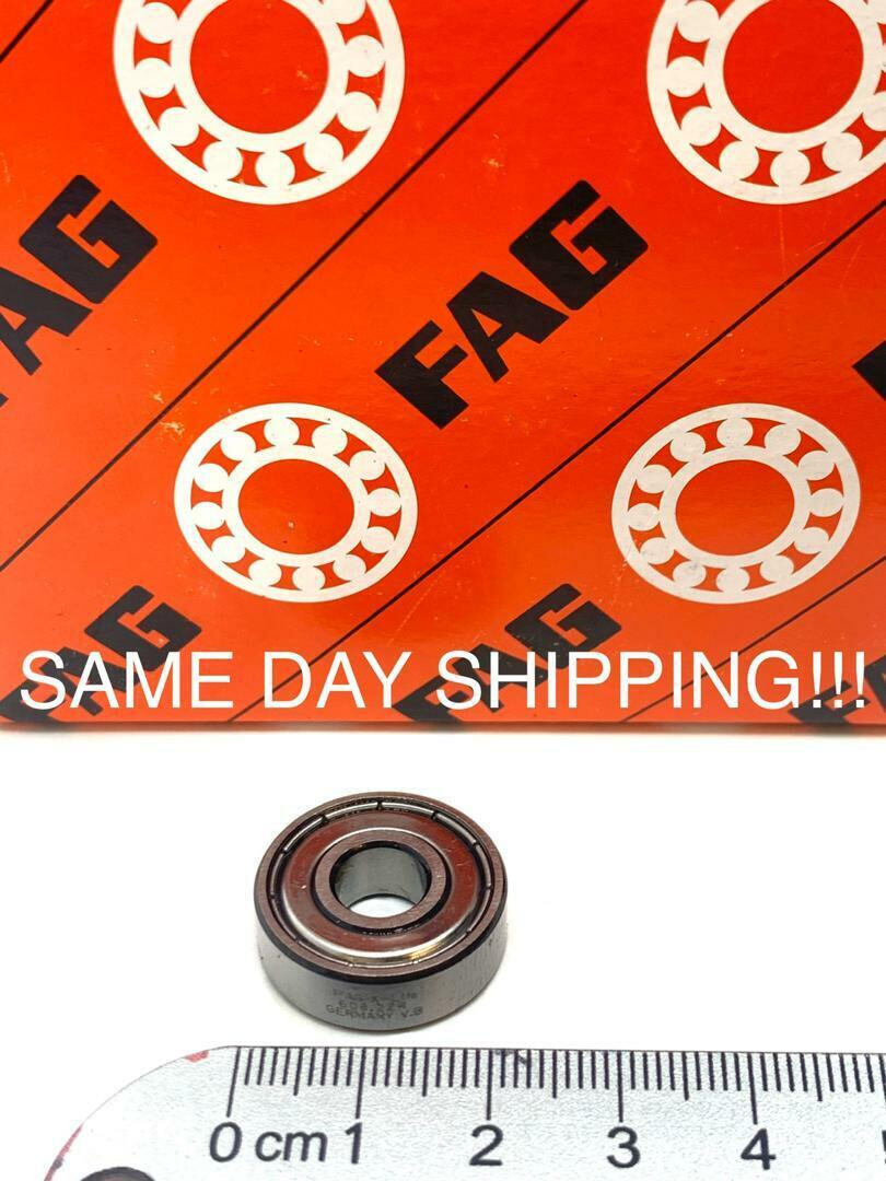 (10 PCS) FAG 608 ZZ SINGLE ROW DEEP GROOVE BALL BEARING 608 ZZ 608 2Z