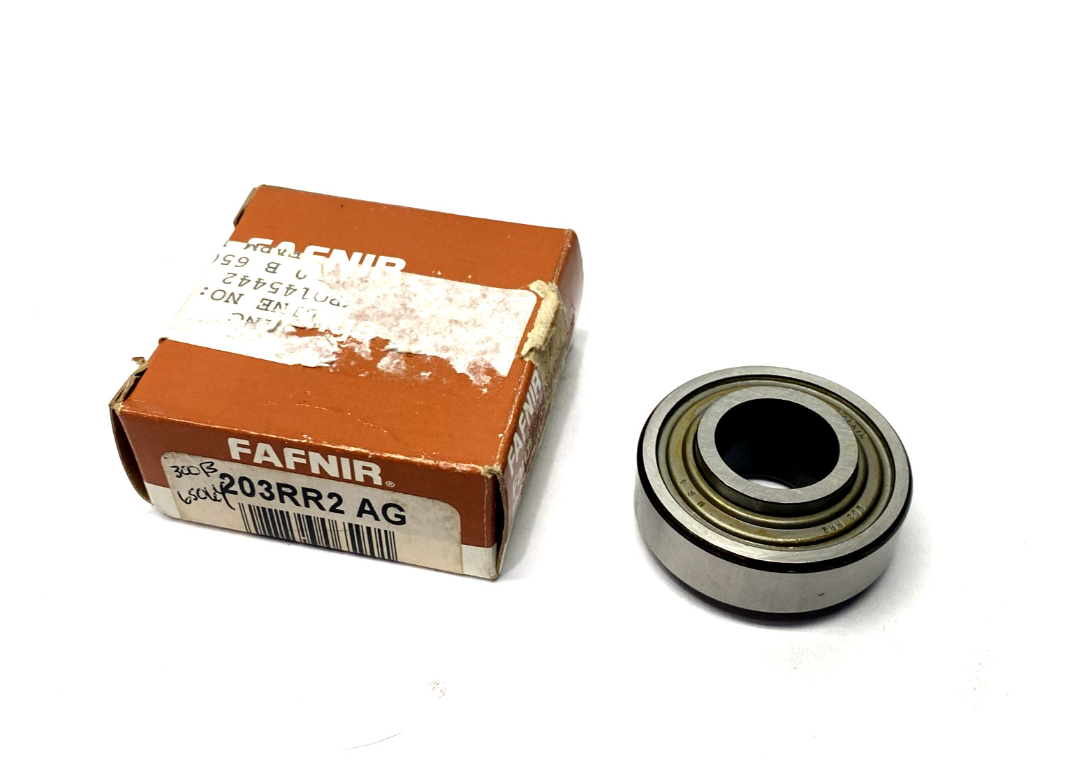 Fafnir 203RR2 AG Radial Ball Bearing 0.6350″ ID 1.5750″ OD 0.720″ Wide