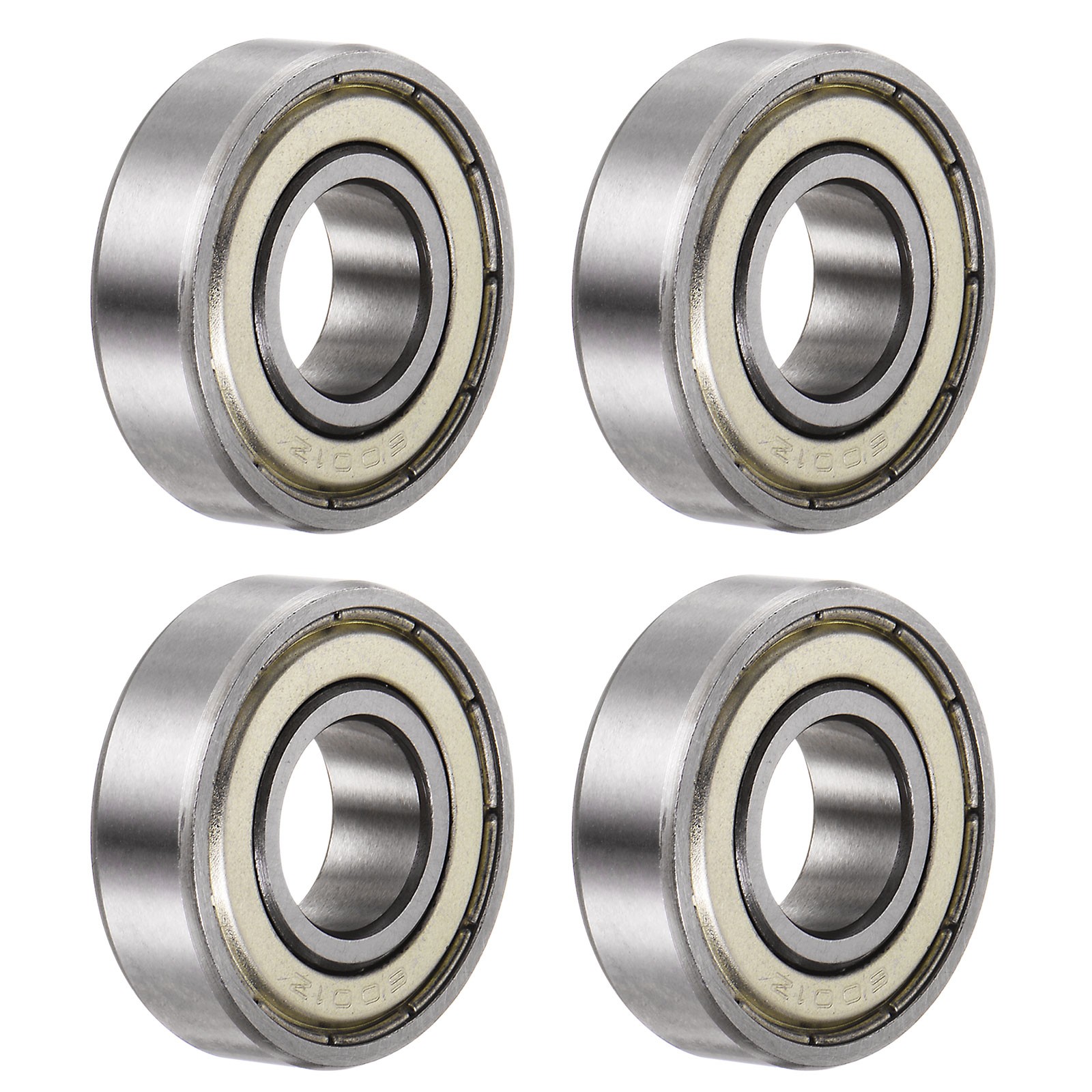 4pcs 6001-ZZ Deep Groove Ball Bearings Chrome Steel Z2 Bearing 12x28x8mm