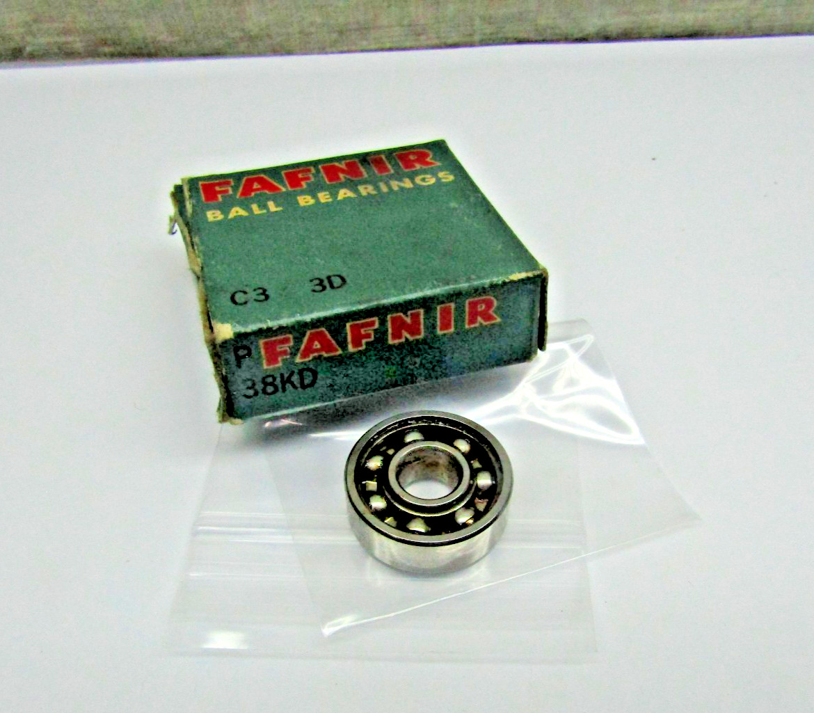 Fafnir 38K 8mm X 22mm X 7mm Bearing Shielded on One Side