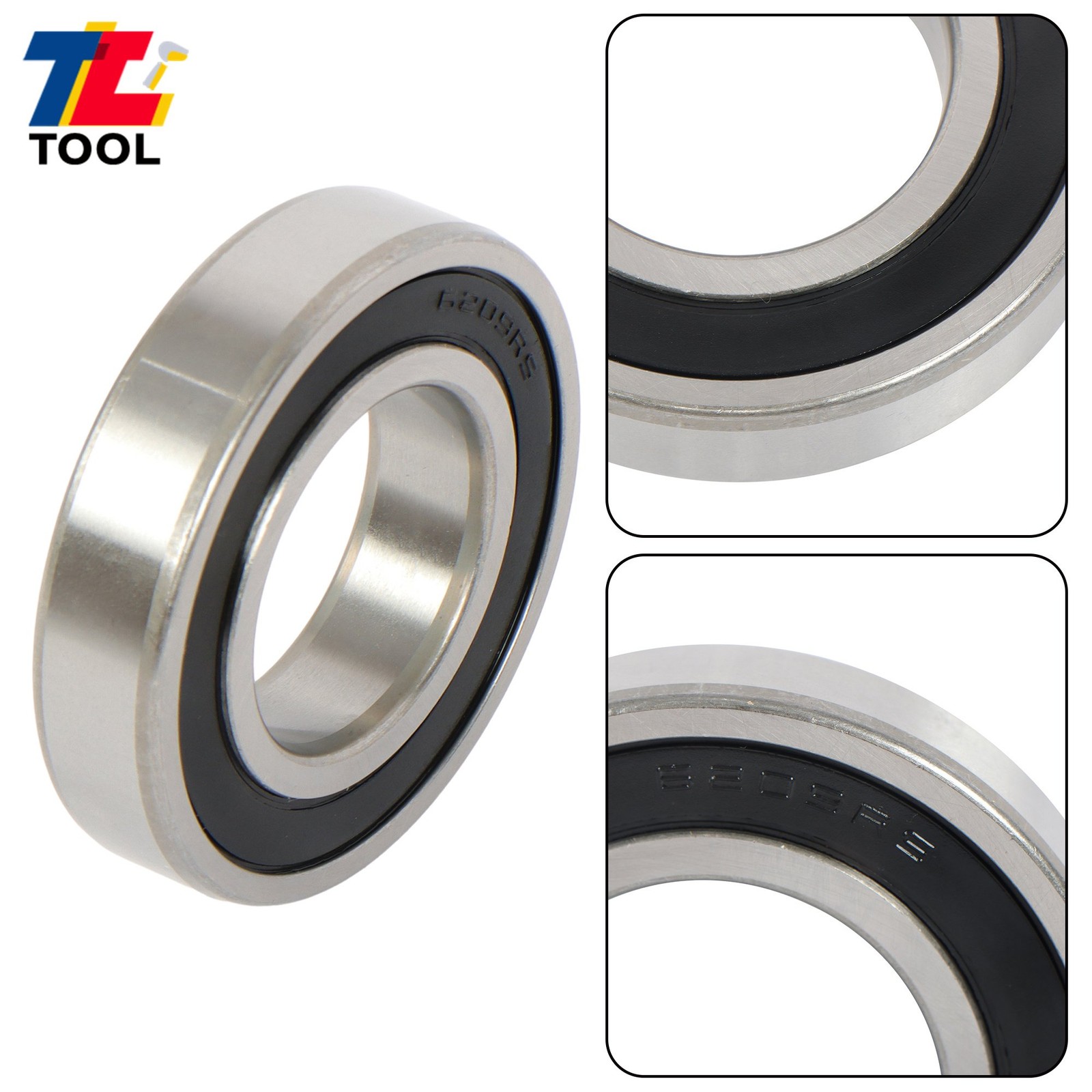 10 Pack 6209-2RS 45x85x19mm Bearings Double Rubber Sealed