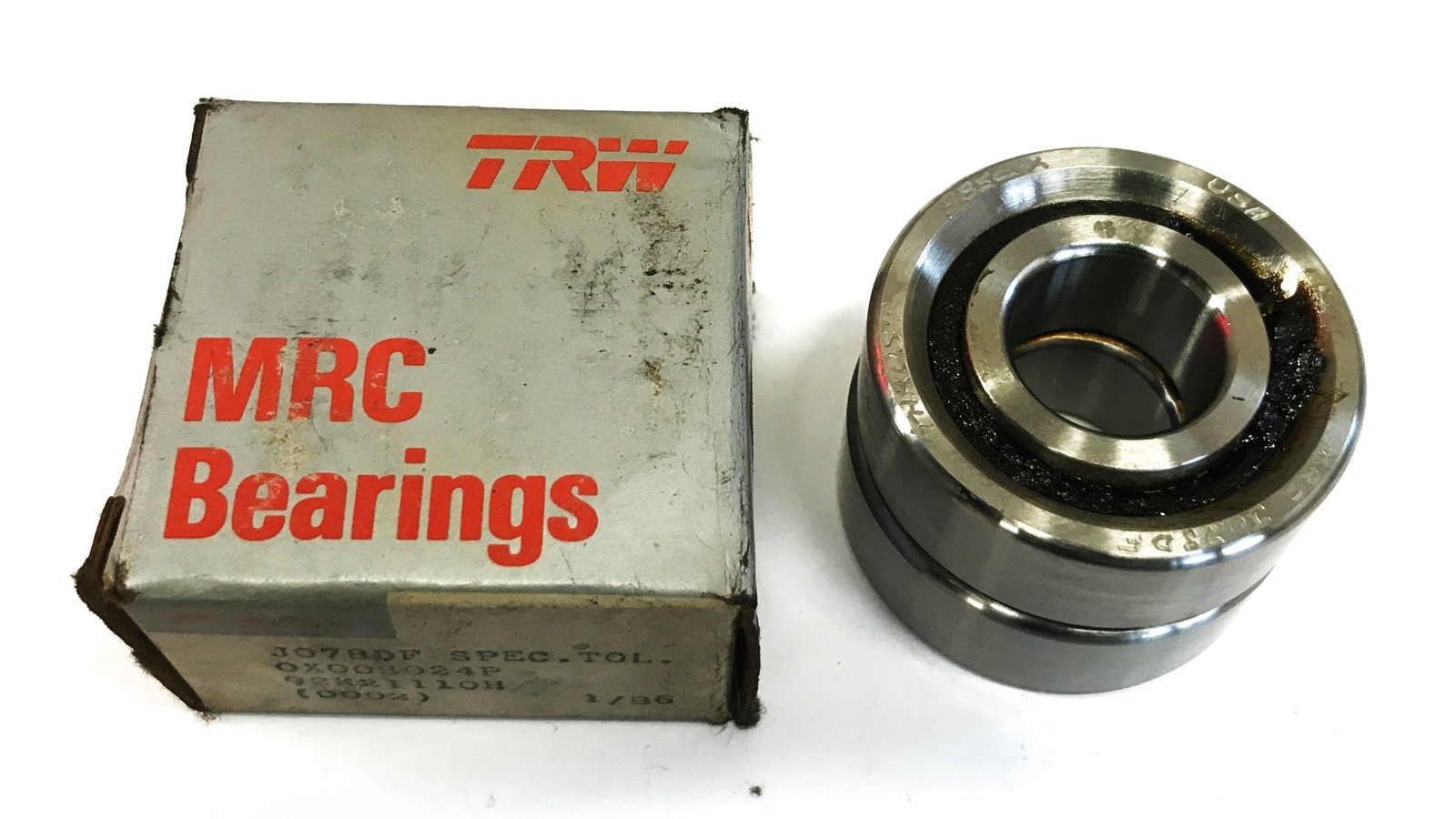 TRW/MRC Ball Crew Support Bearing J078DF NOS