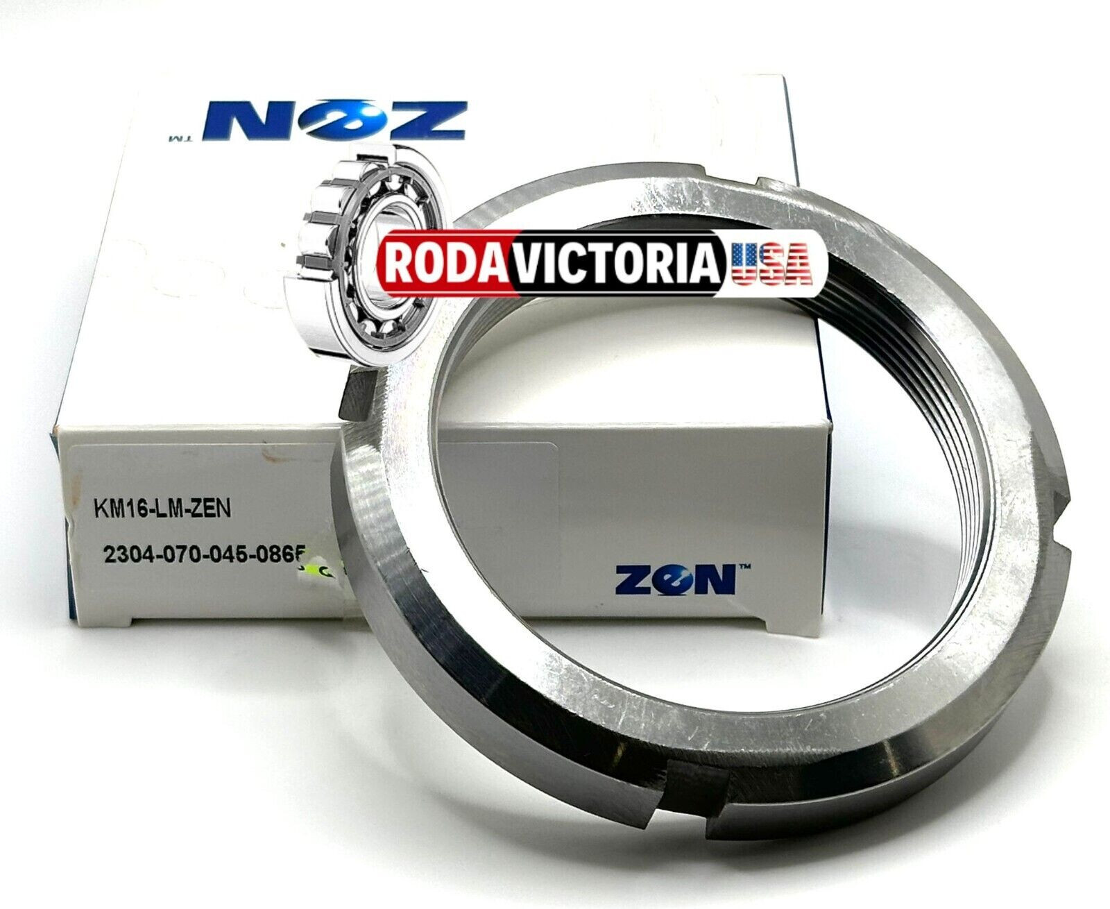 ZEN KM16 Budget Lock Nut (Lock Washer Type) 80x105x15mm