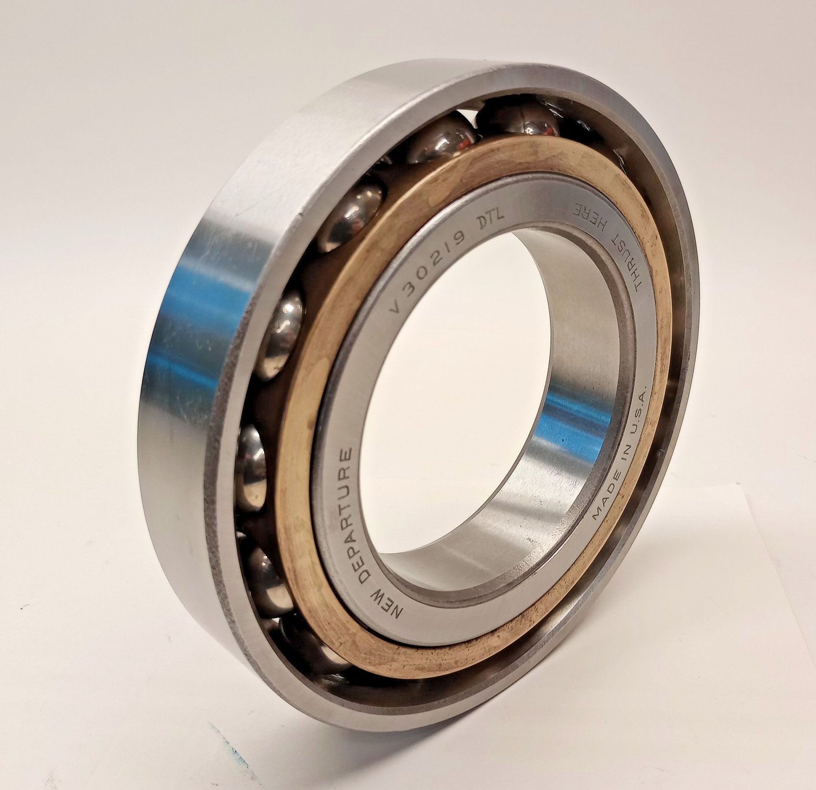New Departure NDH V30219 Angular Contact USA Bearing 95x170x32mm ref# 7219B