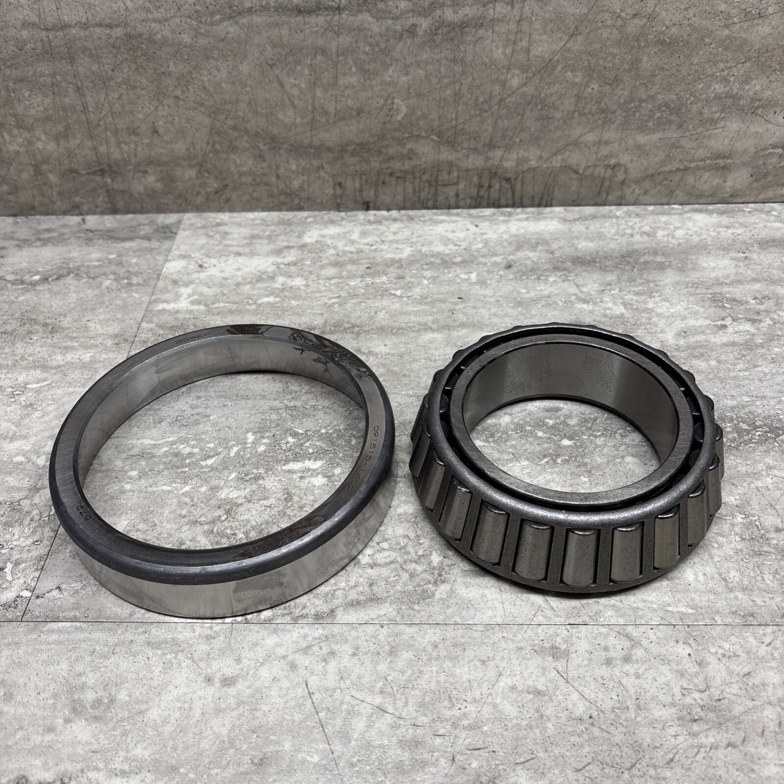 Bower USA 580 Tapered Roller Cone Bearing W/ 572 Cup, New Read Description