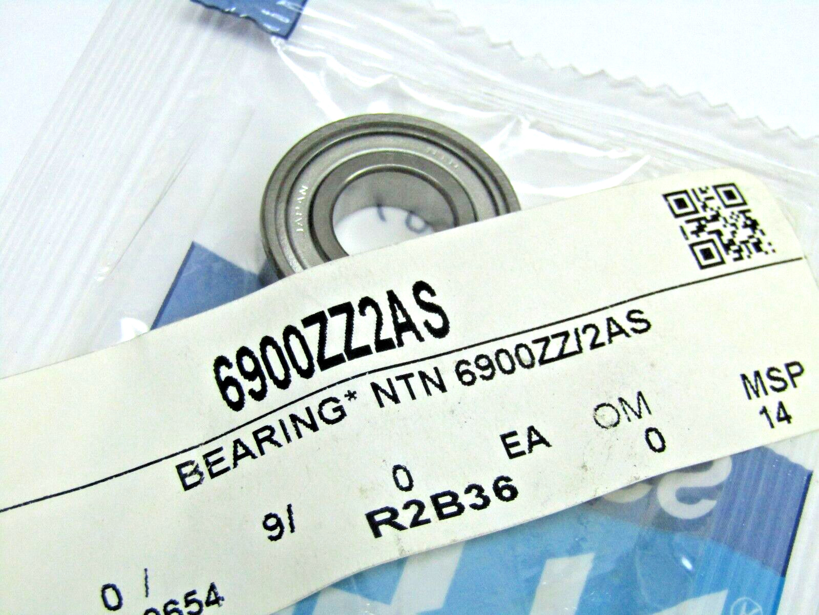 NTN 6900-ZZ 10mm X 22mm X 6 mm Shielded Bearing