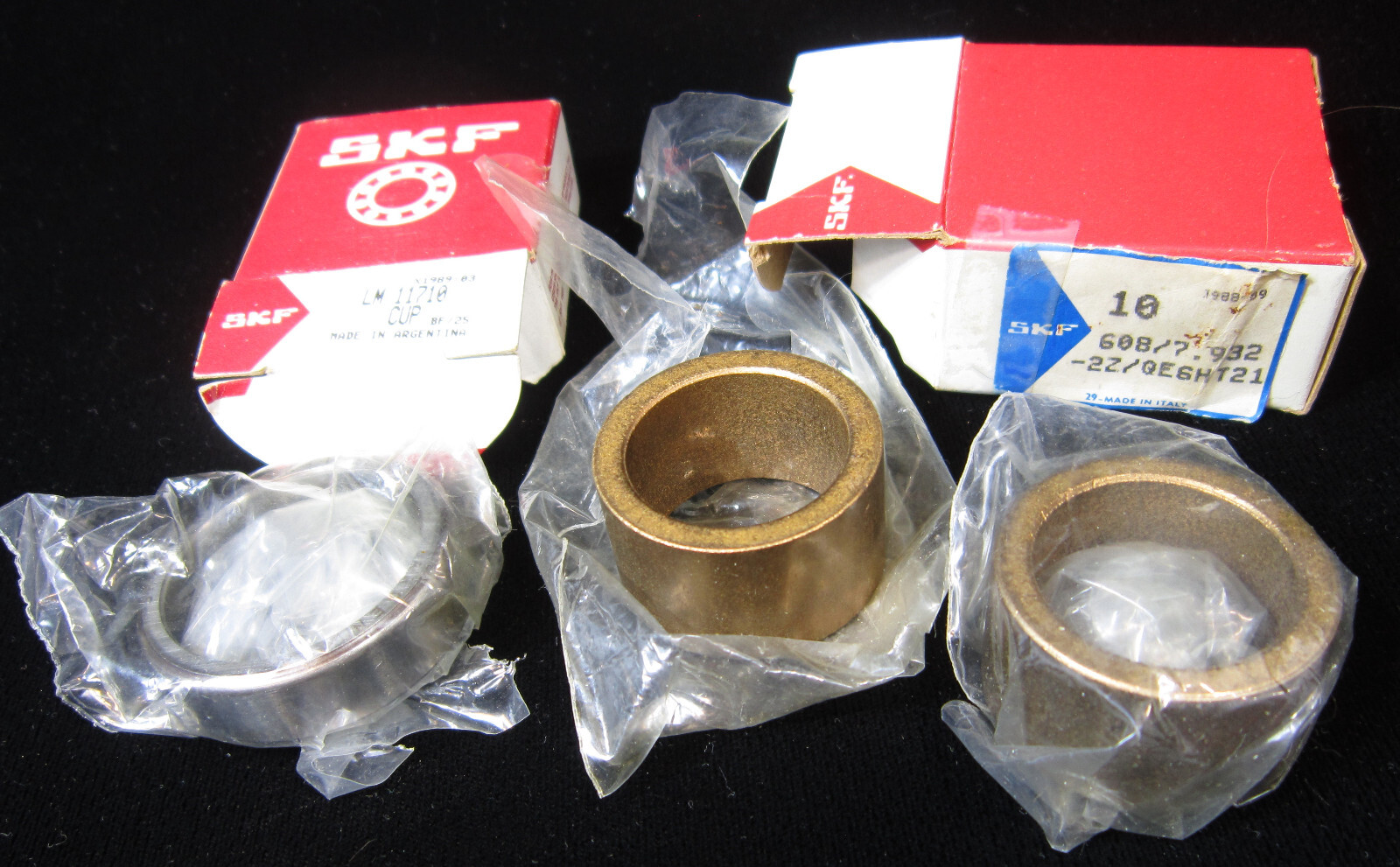 SKF x1989-03 LM 11710 CUP BF/25 + (2) BS 16516 Parts ~ New Old Stock