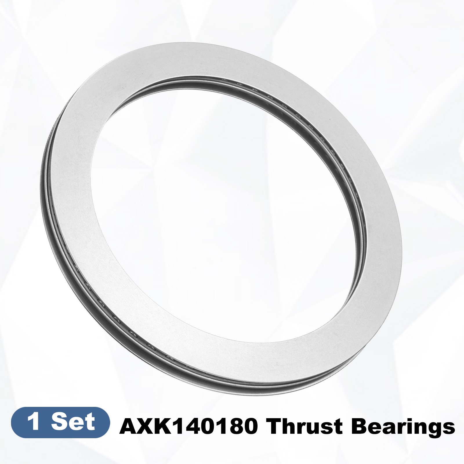 AXK140180 Chrome Steel Needle Roller Thrust Bearings with Washers 140x180x7mm