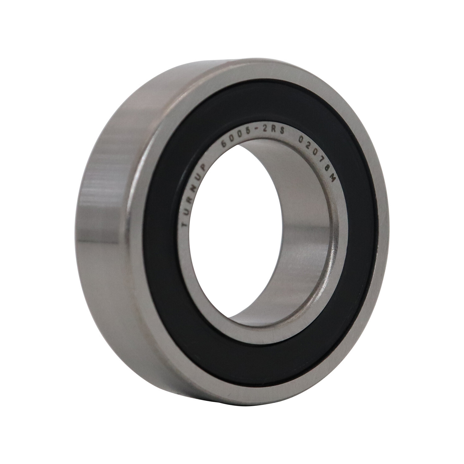 (2 PACK) USA TURNUP 6005-2RS 25X47X12MM Double Rubber Seal Ball Bearings