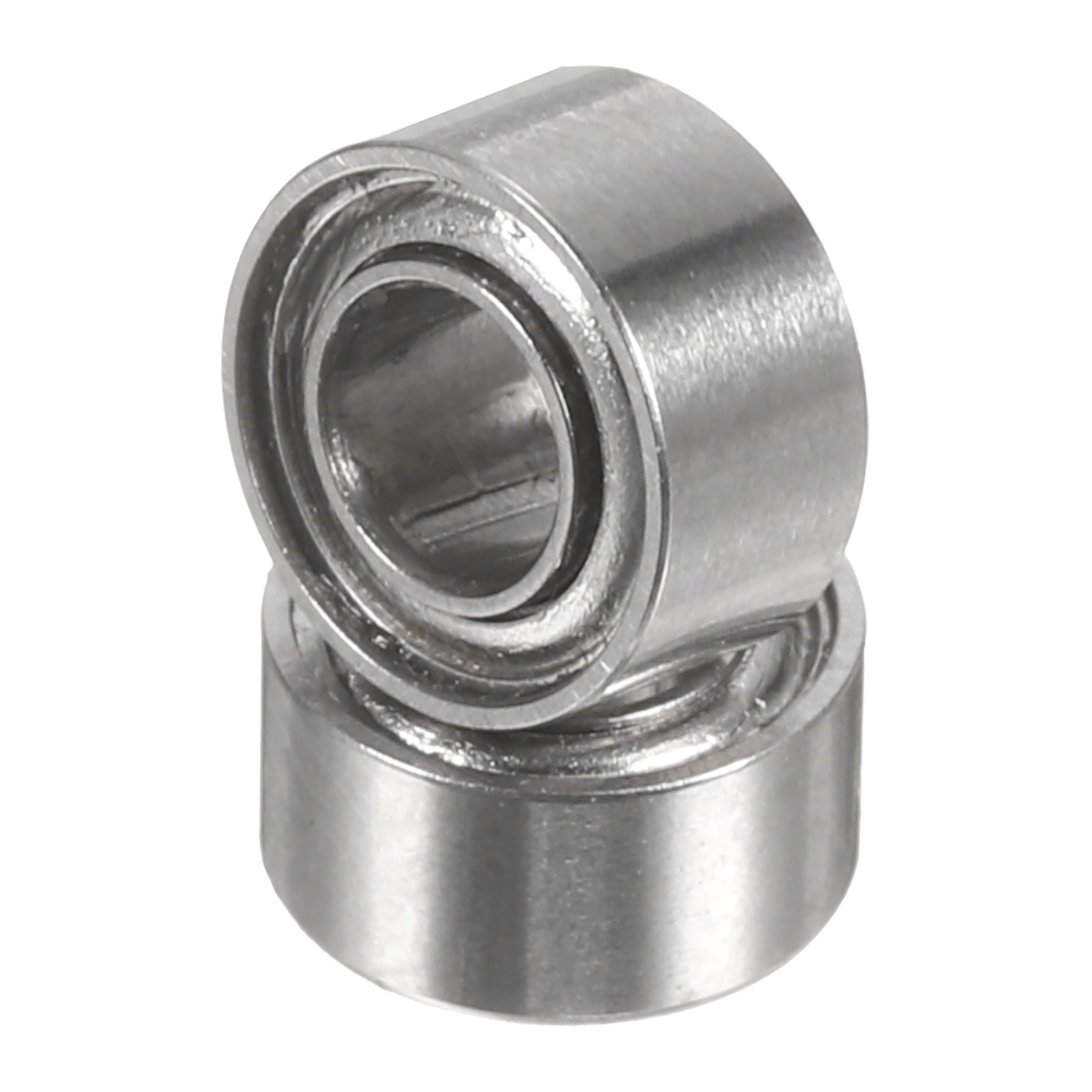 2pcs Ball Bearings R133ZZ 3/32″ ID x 3/16″ OD x 3/32″ for Z1, Silver Tone