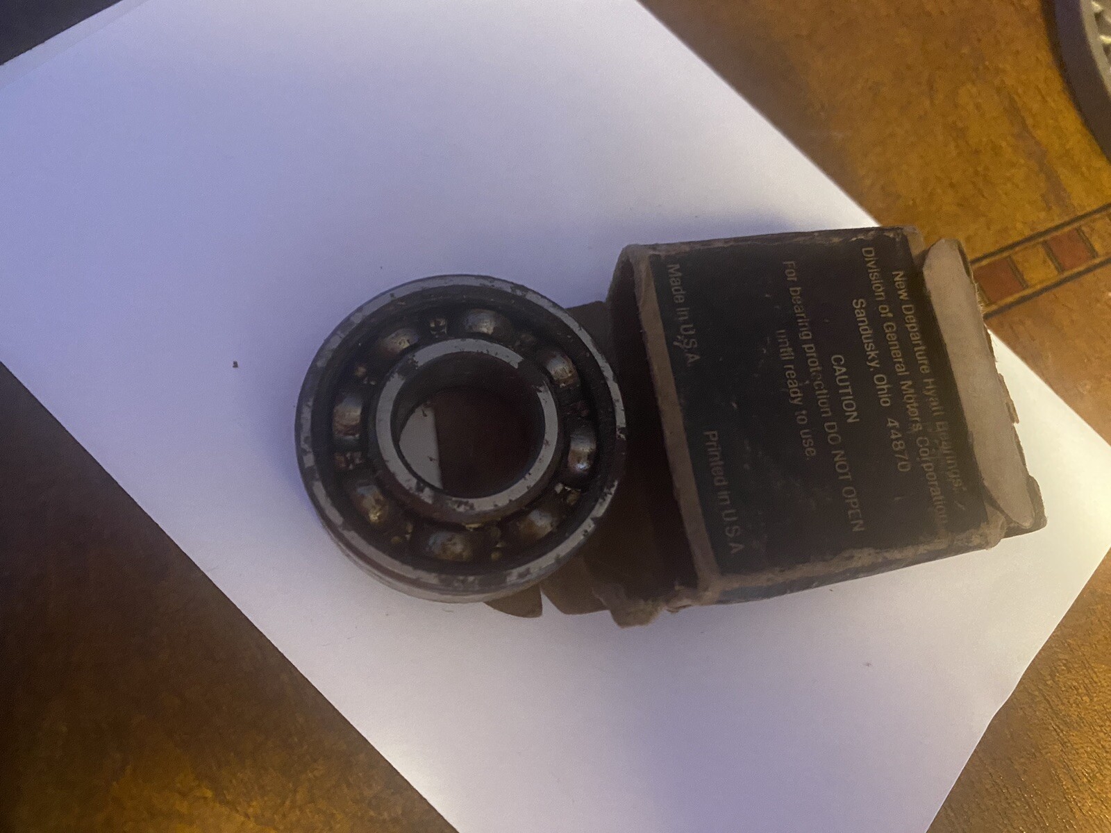 NOS Delco New Departure Hyatt Bearing Z9603 905429 Open Box Product Of GM