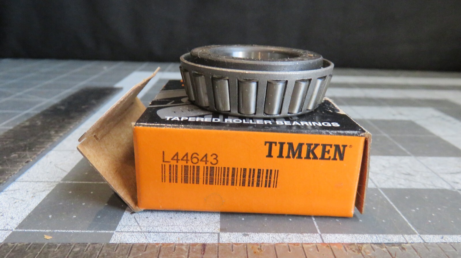Timken L44643-20024 Tapered Roller Bearing Cone Neck Post Harley Davidson