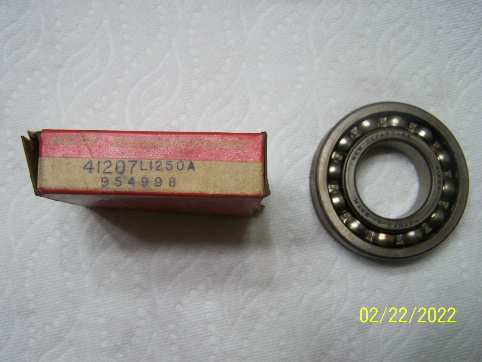 NOS 1961 – 63 & 1955 -56 Corvette Transmission Main Drive Gear Bearing GM 954998